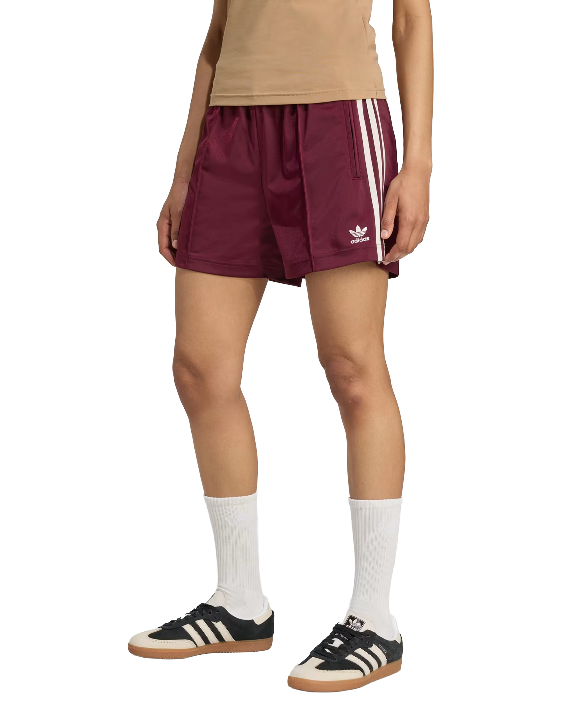 Adidas Firebird Short Maroon / Cream White