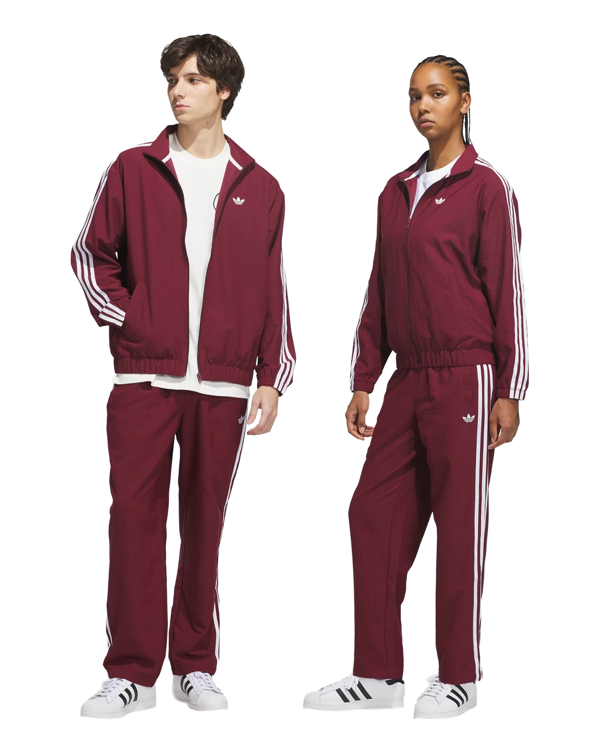 Adidas Superfire Trackpant Shadow Red / White