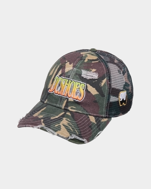DC Fish on Cap Classic Camo