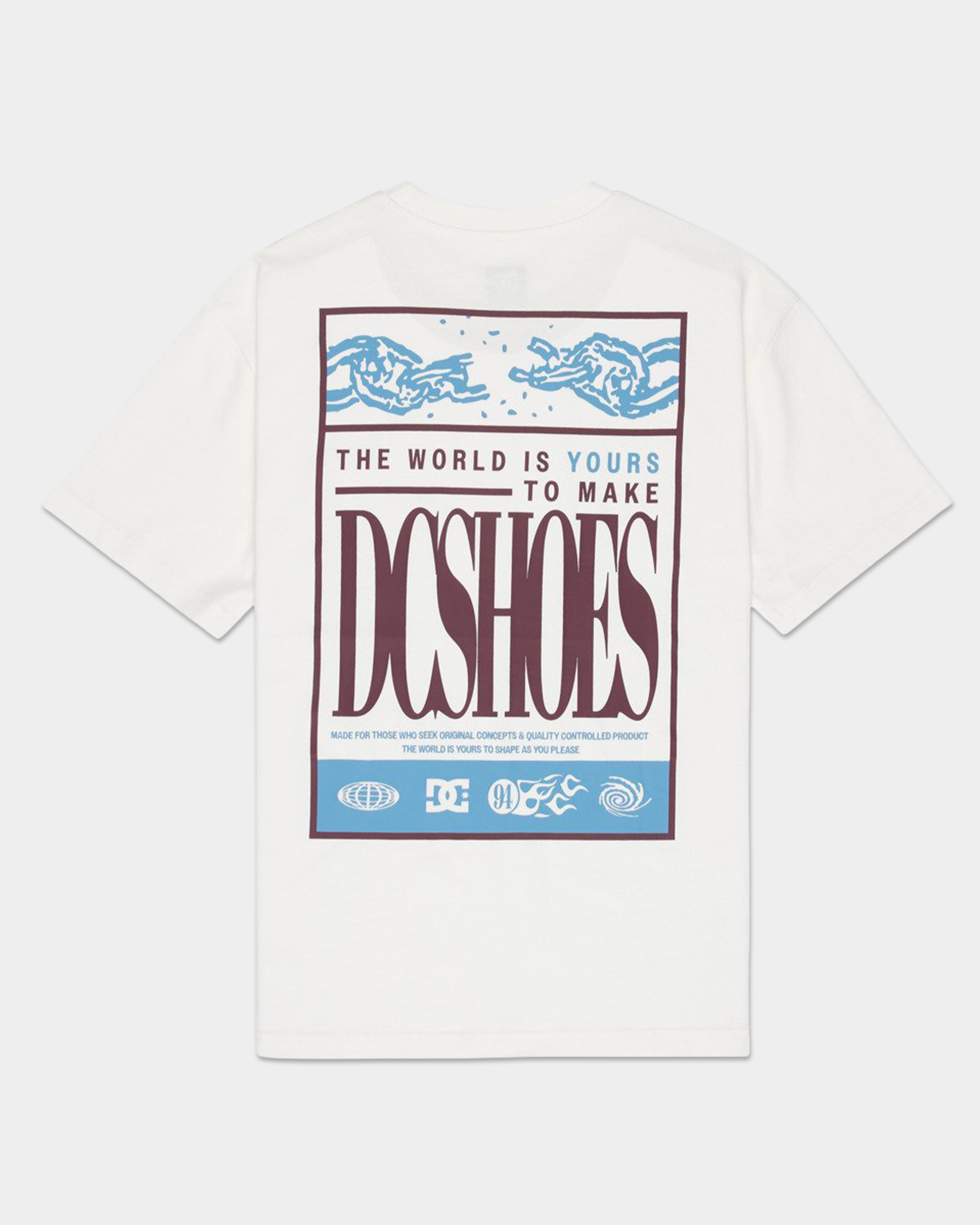 DC Break The Chain White Short Sleeve