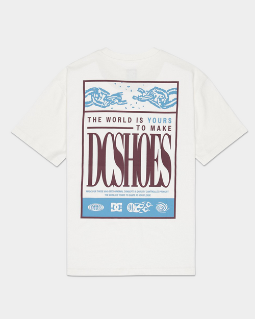 DC Break The Chain White Short Sleeve