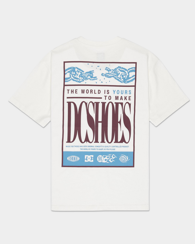 DC Break The Chain White Short Sleeve