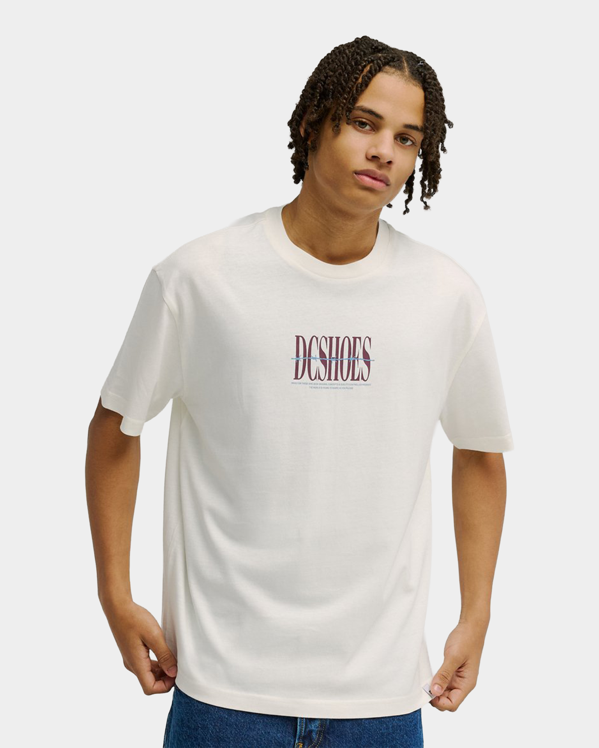DC Break The Chain White Short Sleeve