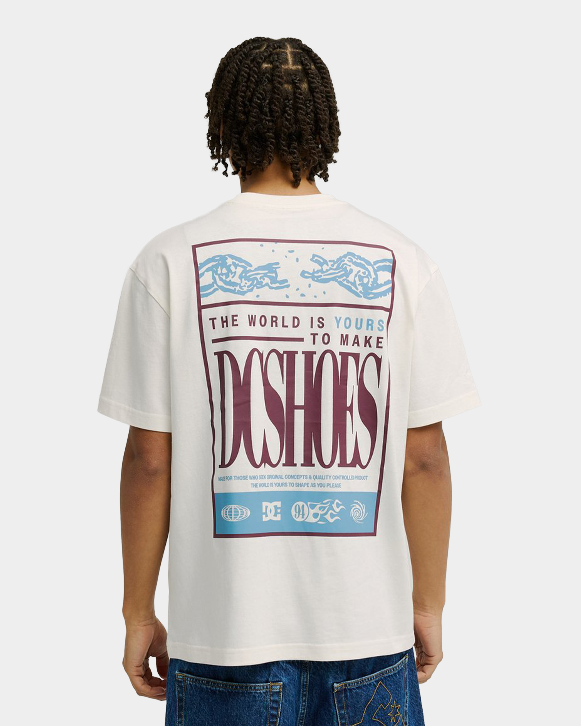 DC Break The Chain White Short Sleeve