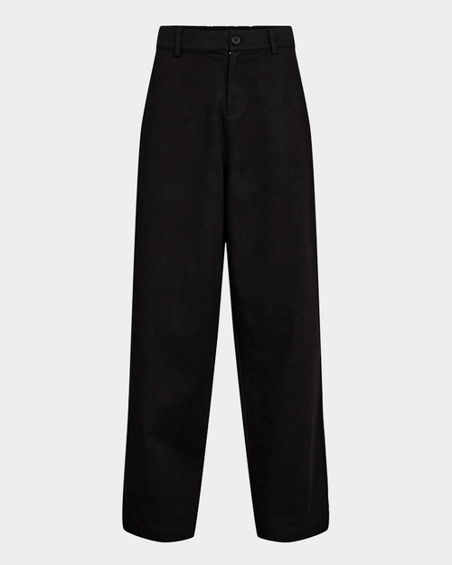 hankjobenhavn Han Kjobenhavn Wide-leg Twill Trousers