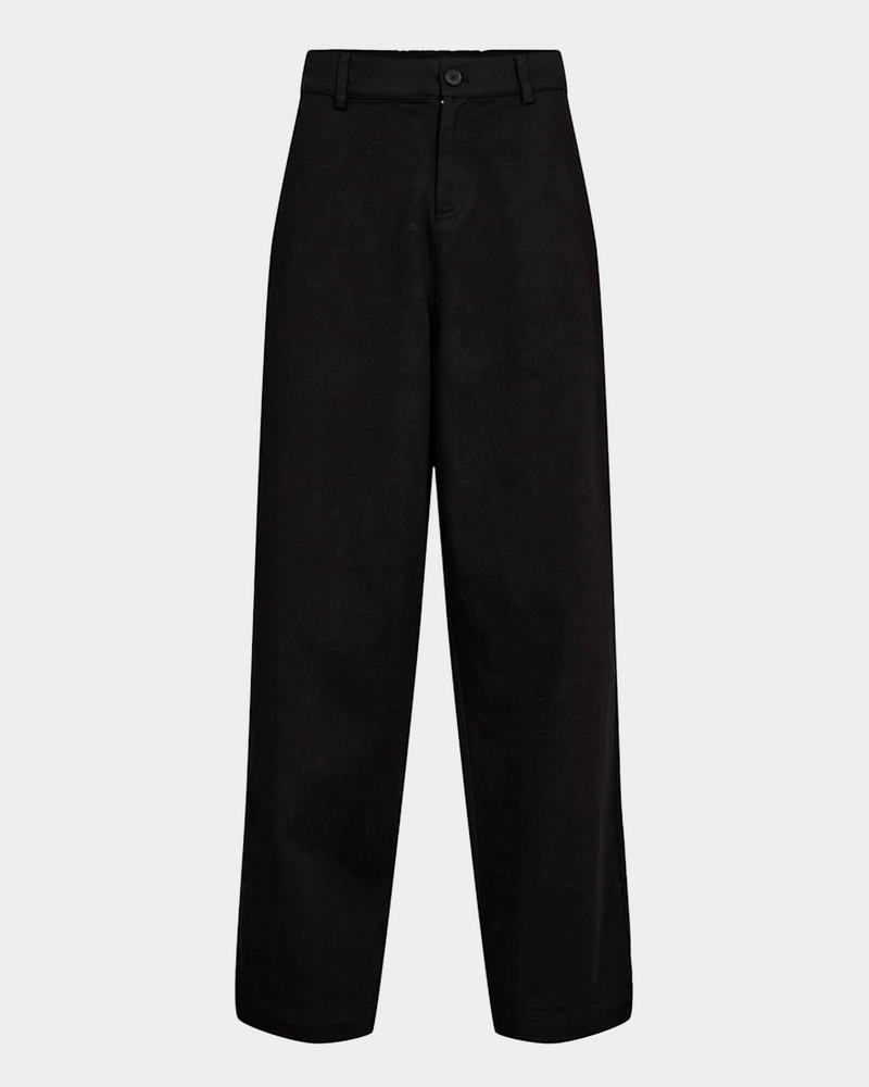 hankjobenhavn Han Kjobenhavn Wide-leg Twill Trousers