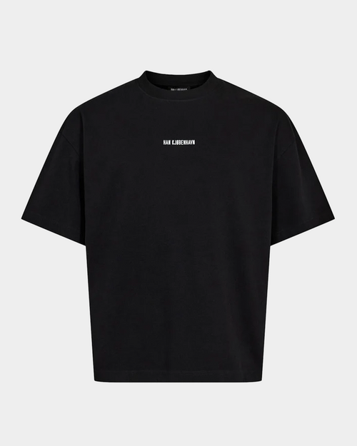 hankjobenhavn Han Kjobenhavn Graphic Loose Tee Black