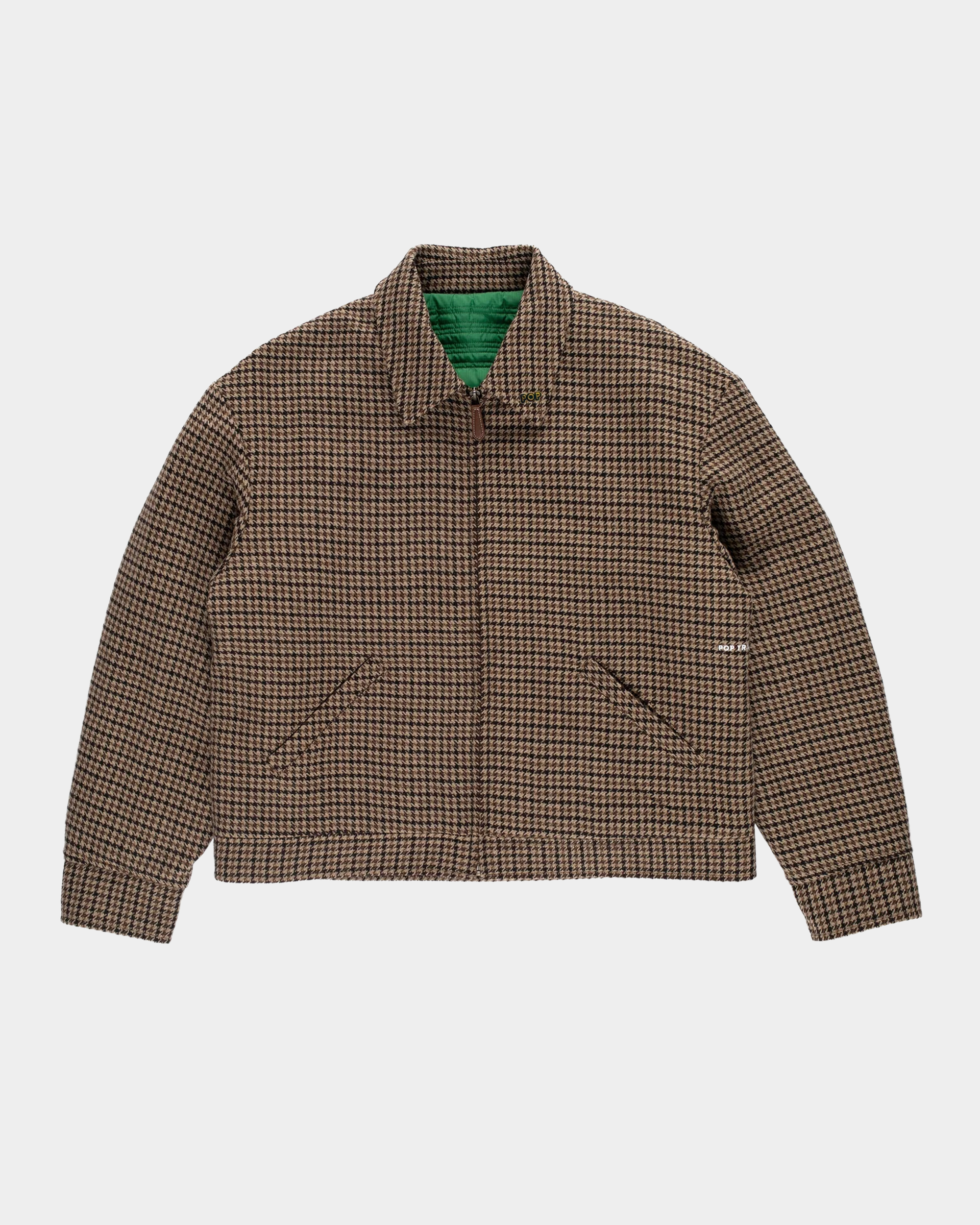 Pop Trading Company Harrington Jacket Houndstooth