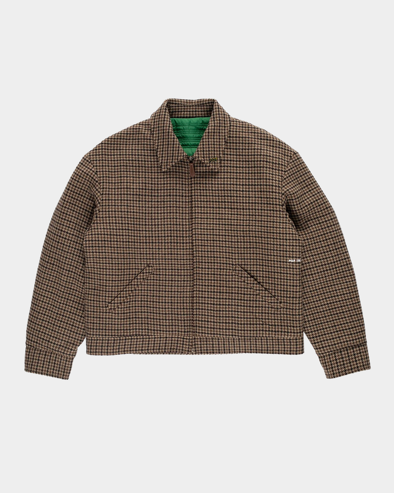 Pop Trading Co Pop Trading Company Harrington Jacket Houndstooth