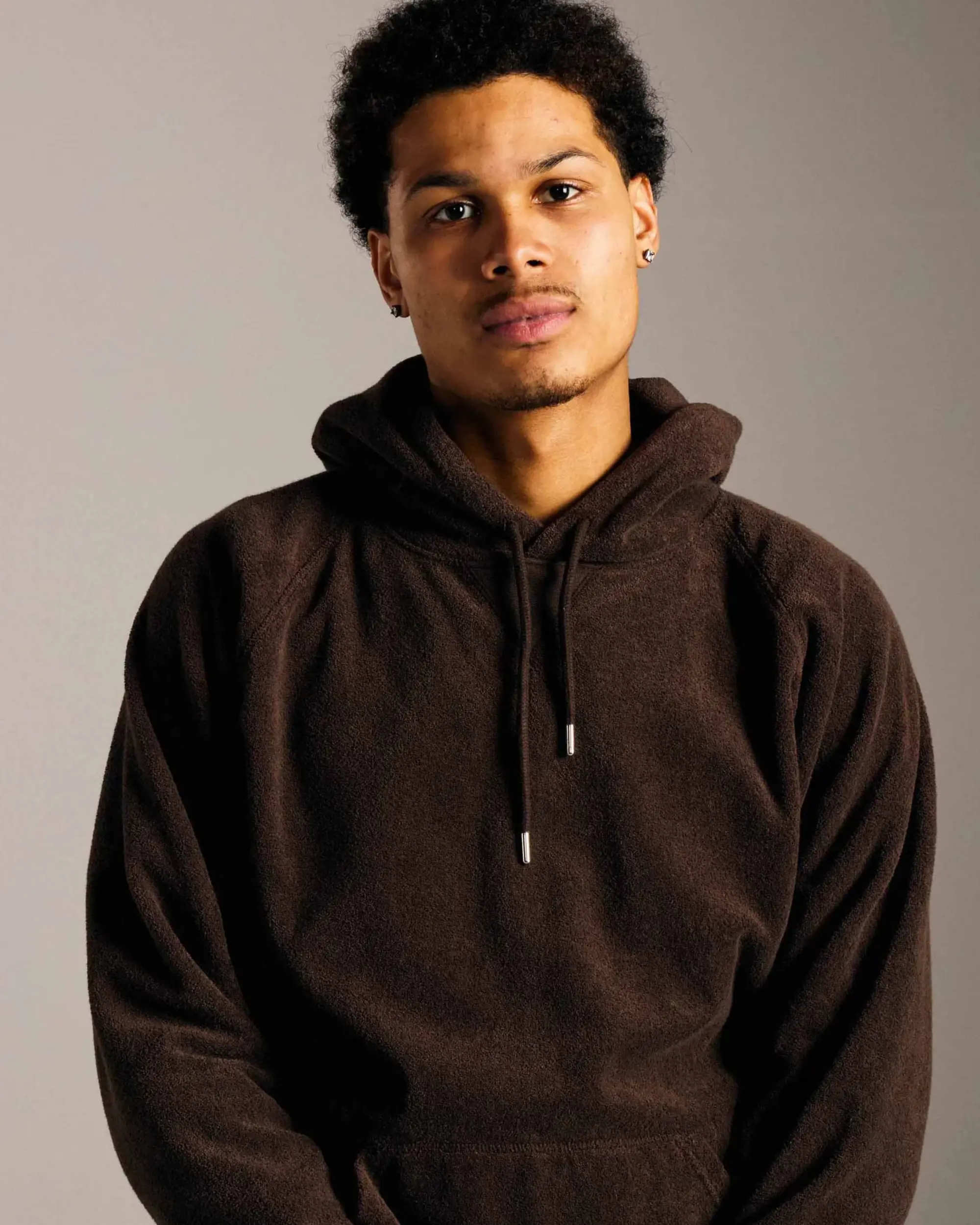Pop Trading Company Outlined Logo Hooded Terry Sweat Delicioso