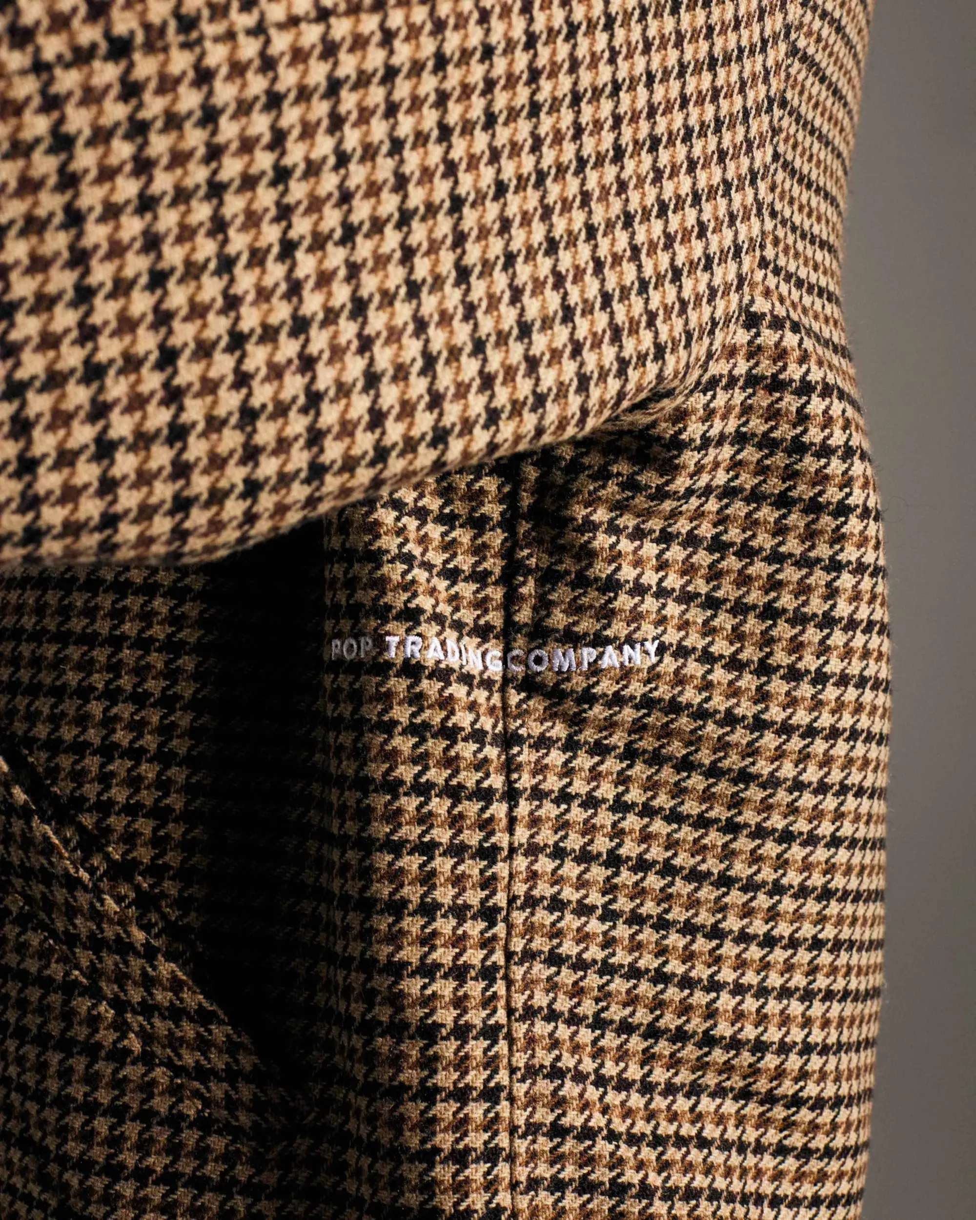 Pop Trading Company Harrington Jacket Houndstooth