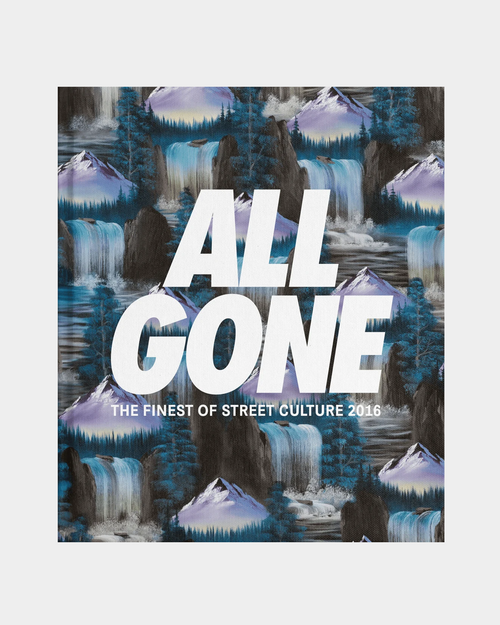 All Gone ALL GONE 2016 book "Waterfalls" Blue