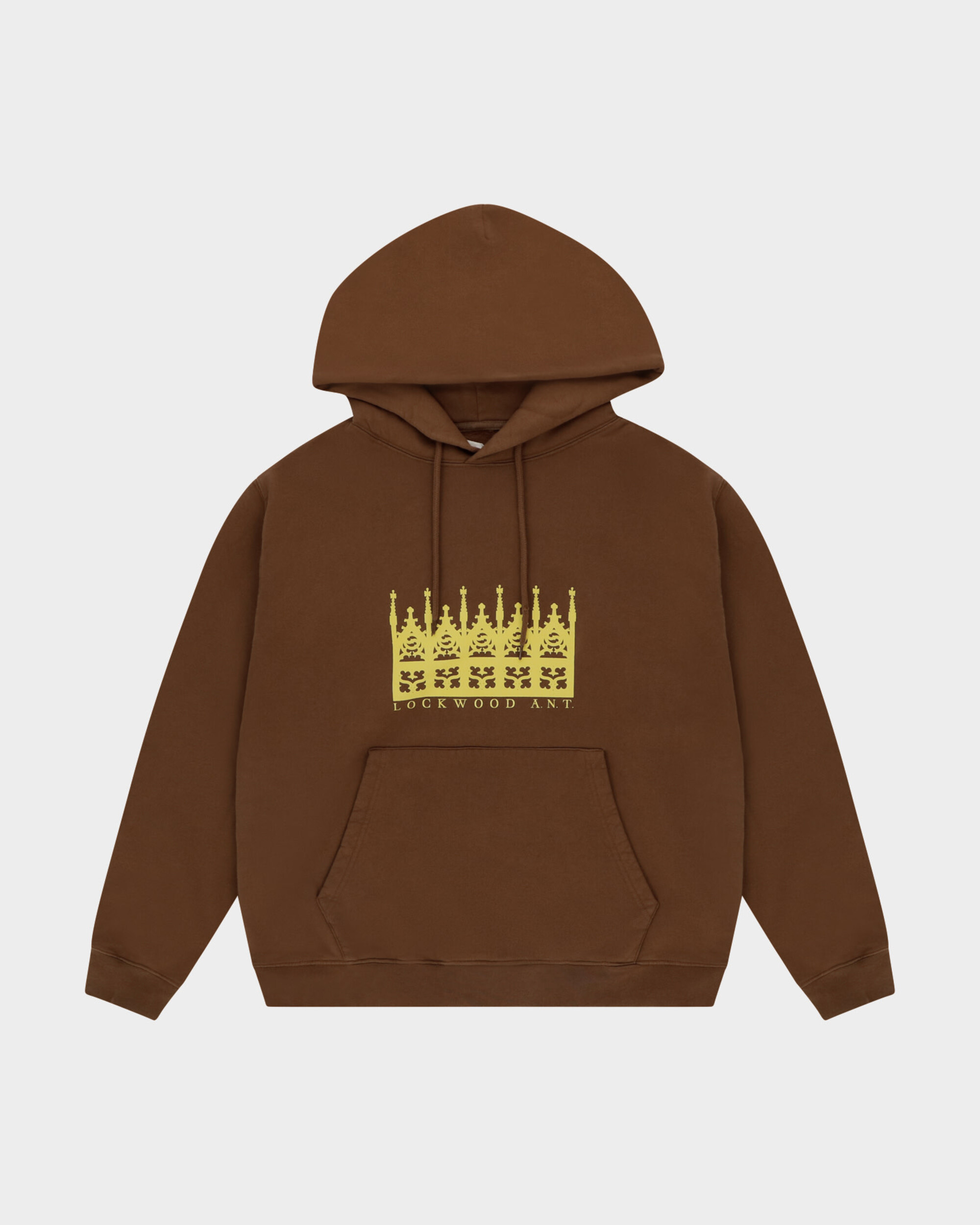 Lockwood Ornament Hoodie Brown