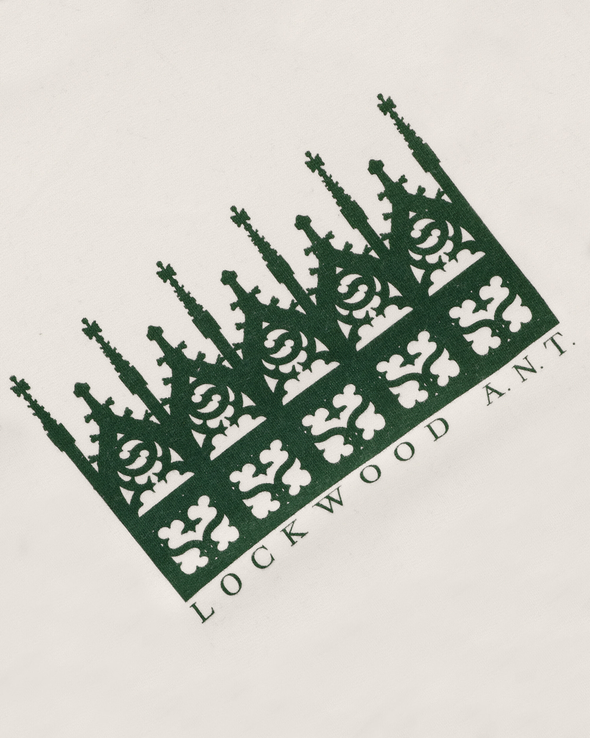 Lockwood Ornament Hoodie Winterwhite