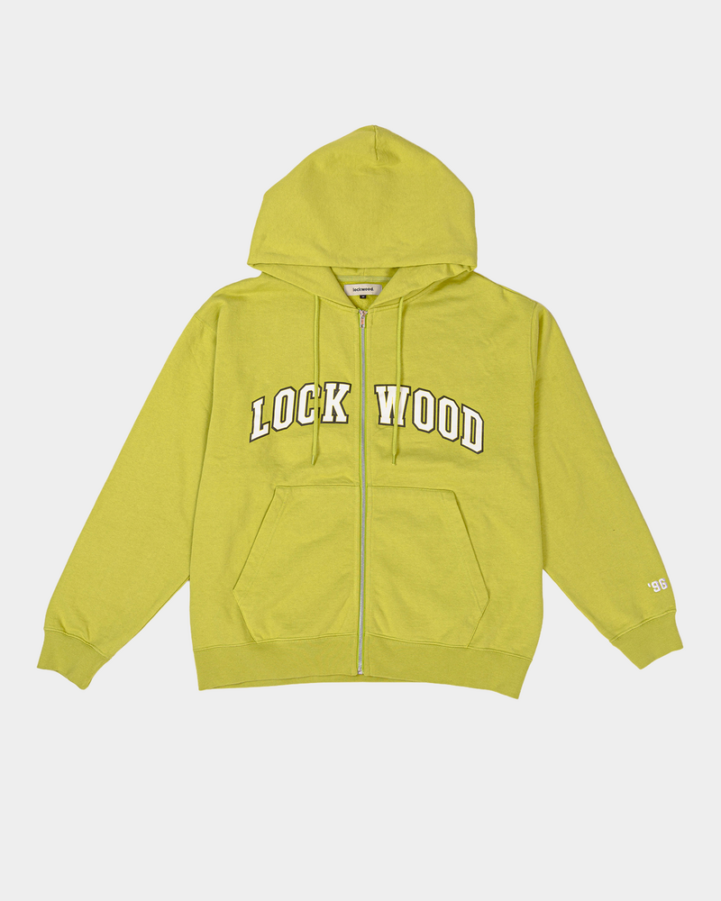 Lockwood Lockwood Varsity Logo Zip Green Oasis