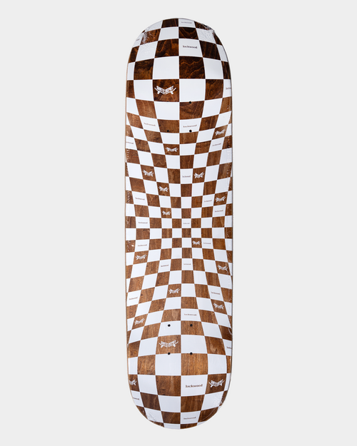 Lockwood Lockwood Checkered Vibes Woodgrain Deck Multicolor