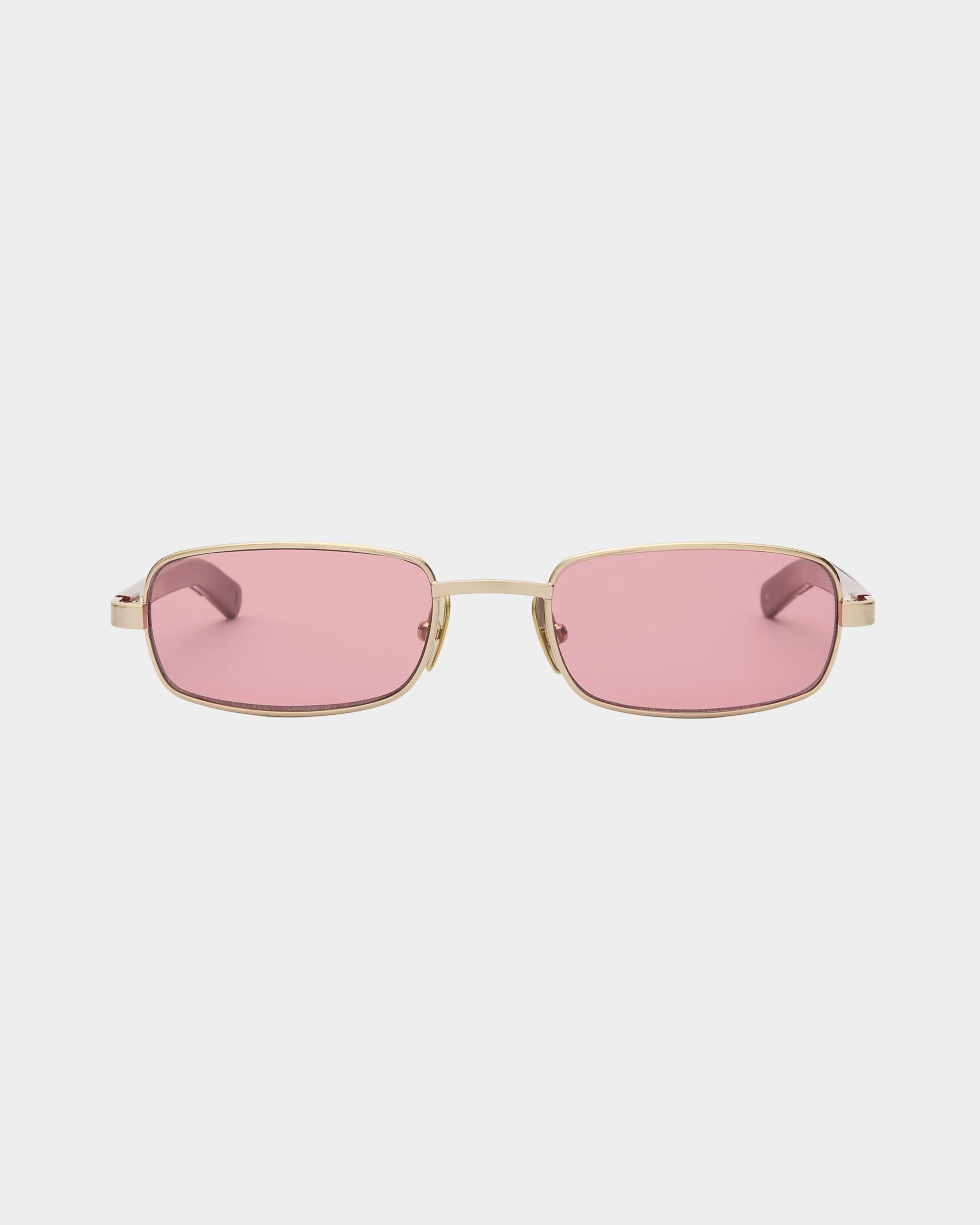 Flatlist Sting Brushed Light Gold/Duust Pink Lens