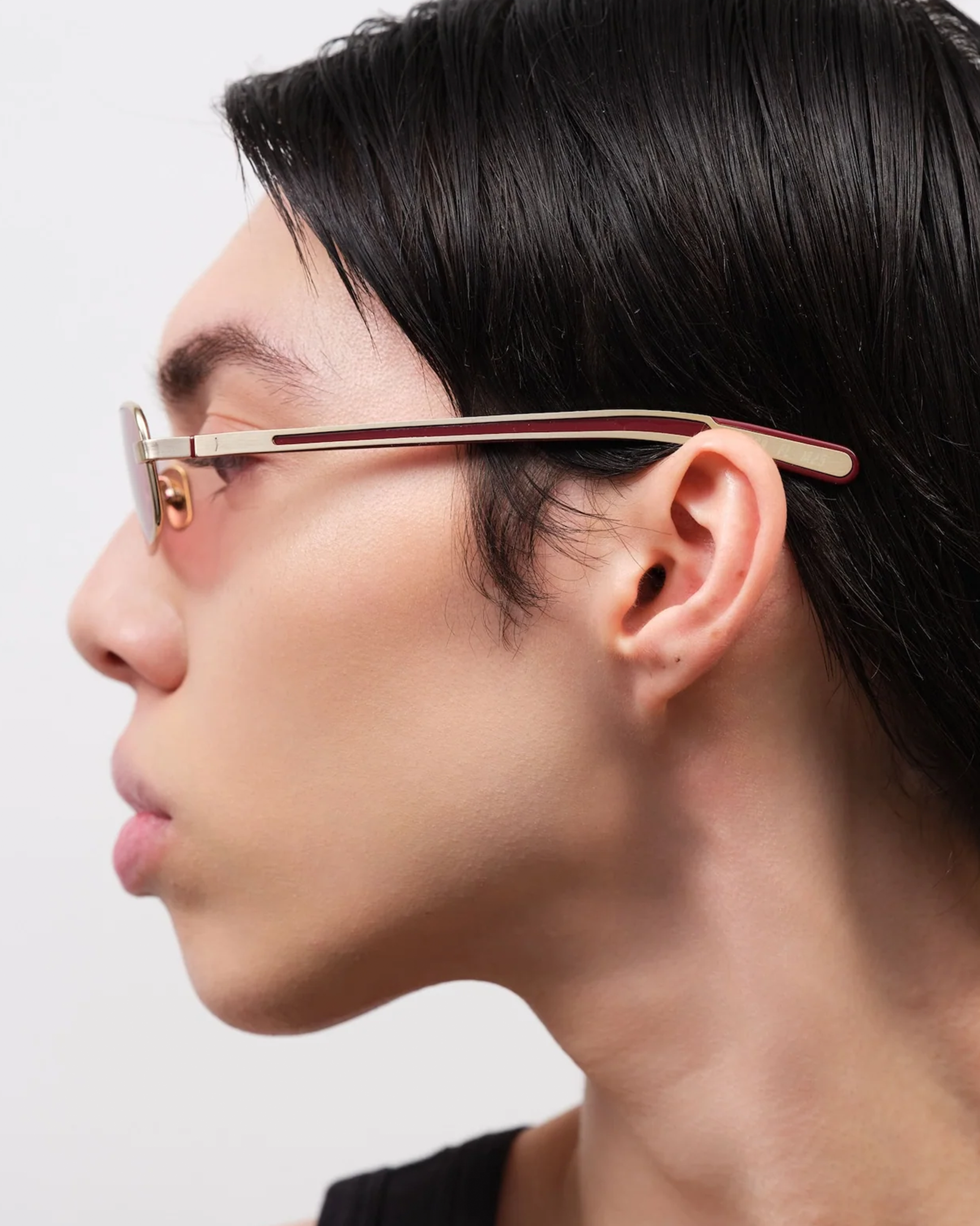 Flatlist Sting Brushed Light Gold/Duust Pink Lens