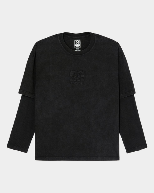 DC Twofer Longsleeve Black
