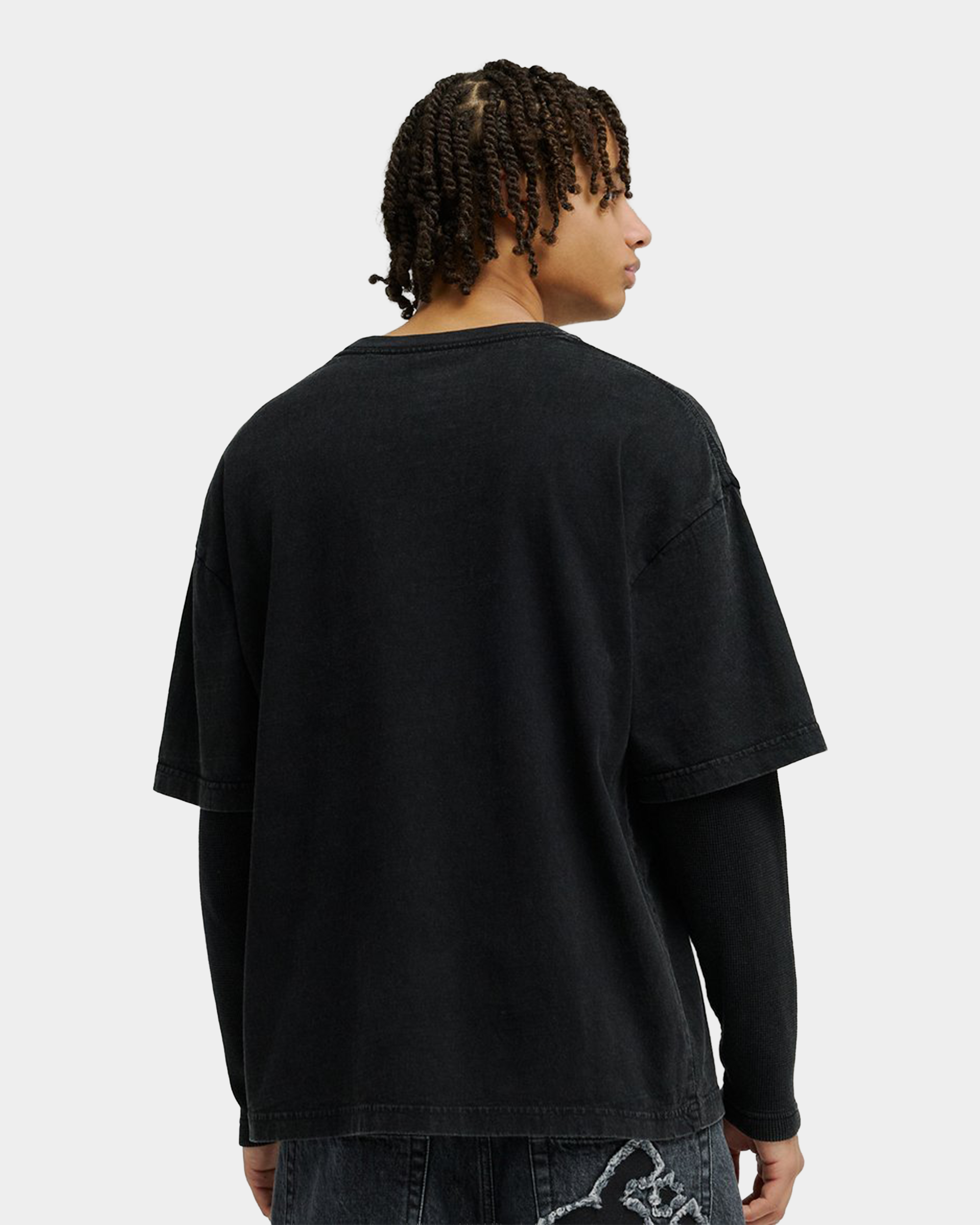 DC Twofer Longsleeve Black