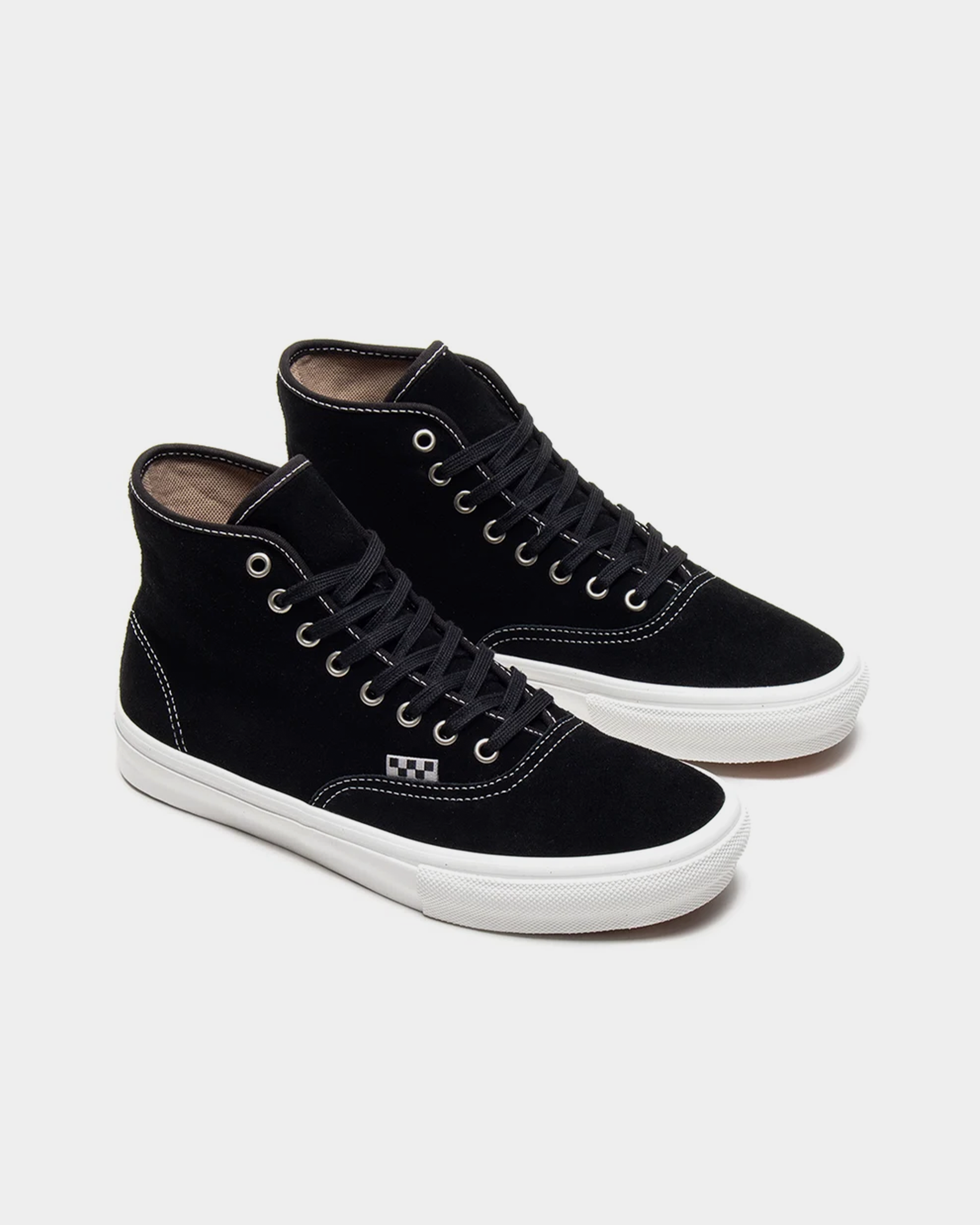 Vans Skate Authentic High BLACK SUEDE