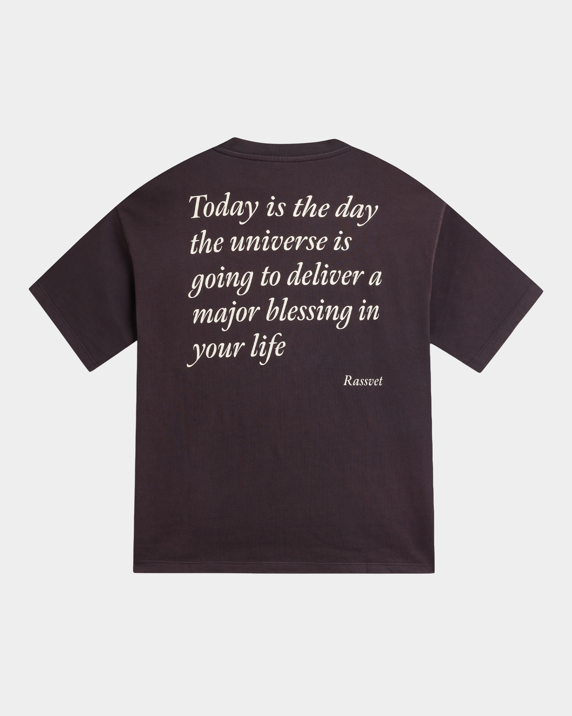 Rassvet Men Blessings T-shirt Knit Brown