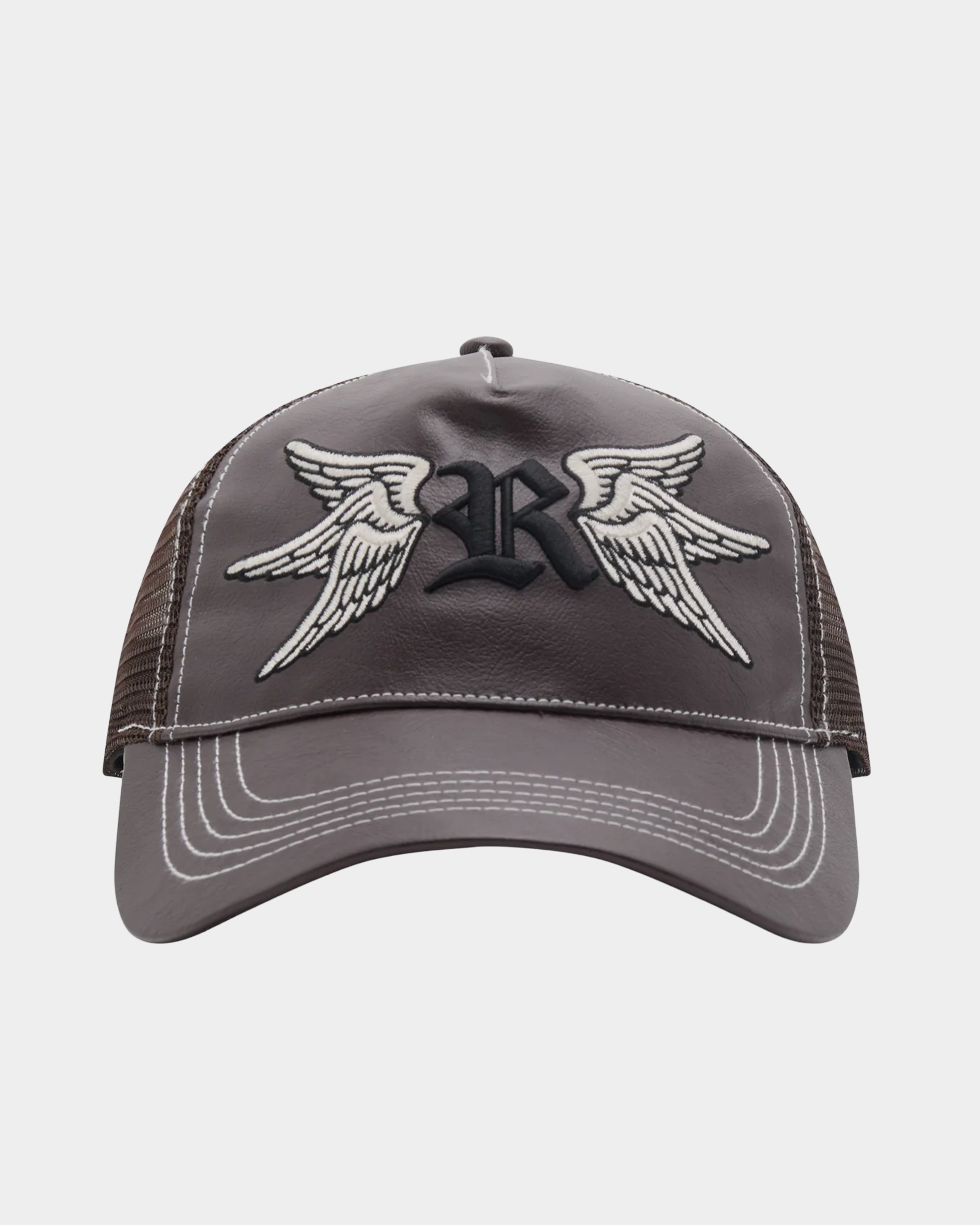 Rassvet Swallows Trucker Cap Woven Brown