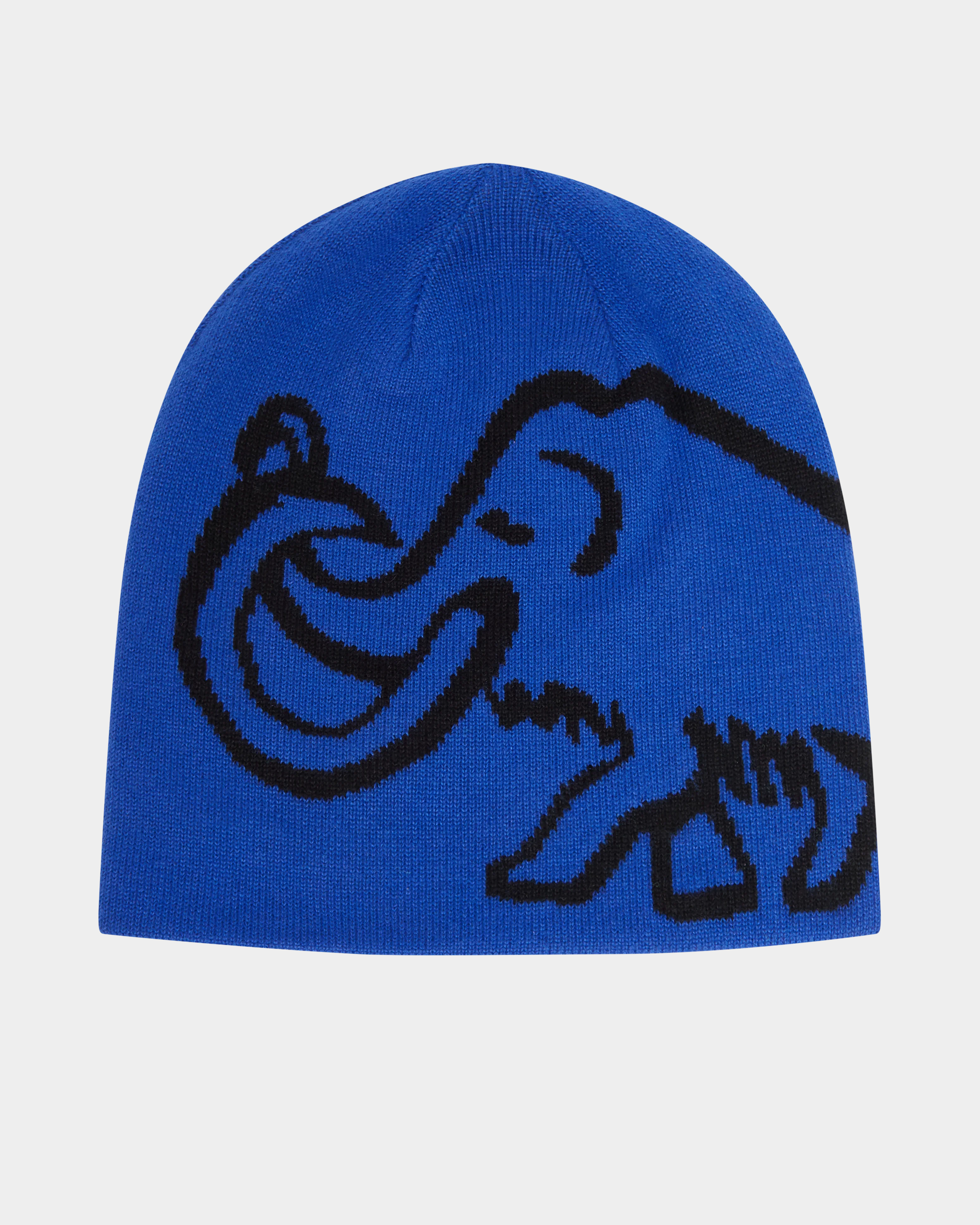 Mammut Logo Beanie Reversible Eiger Blue - Black