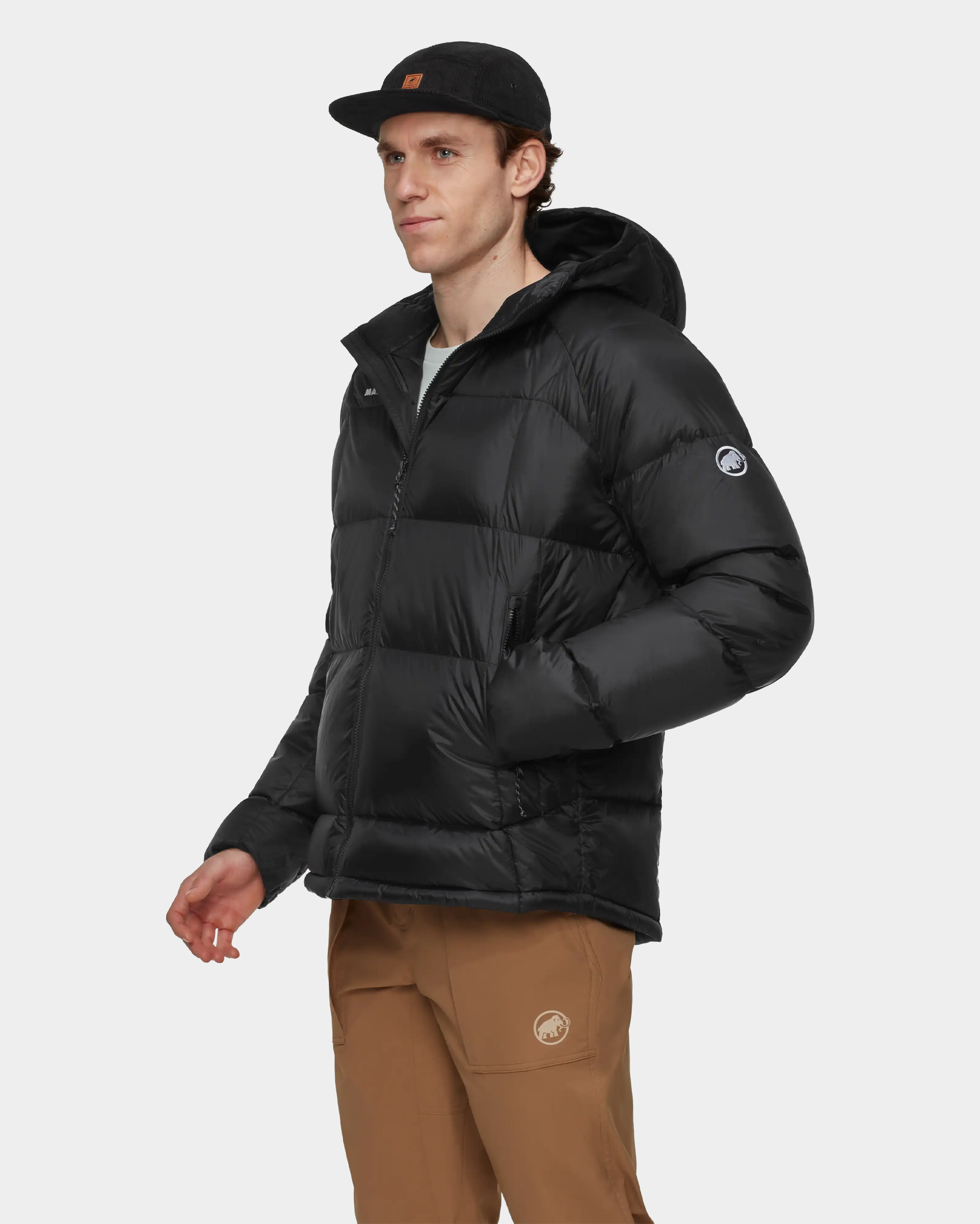 Mammut Glacier Glow IN hooded Jacket Black Men