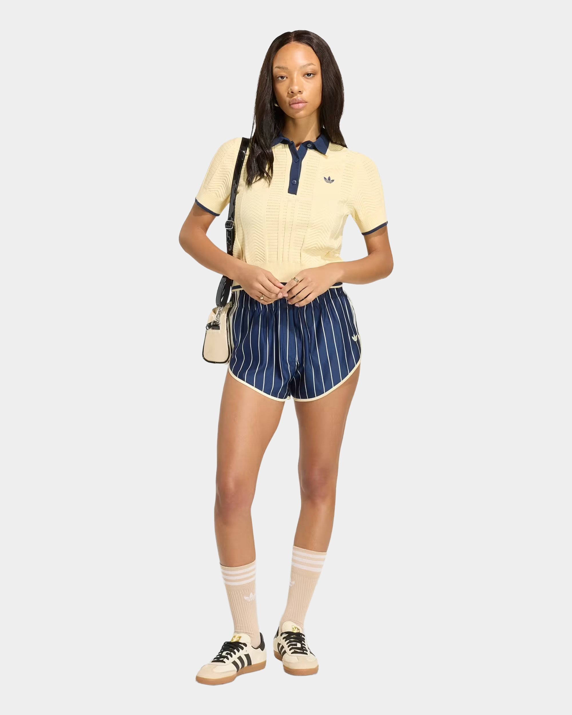 Adidas Pinstripe Short indigo Navy