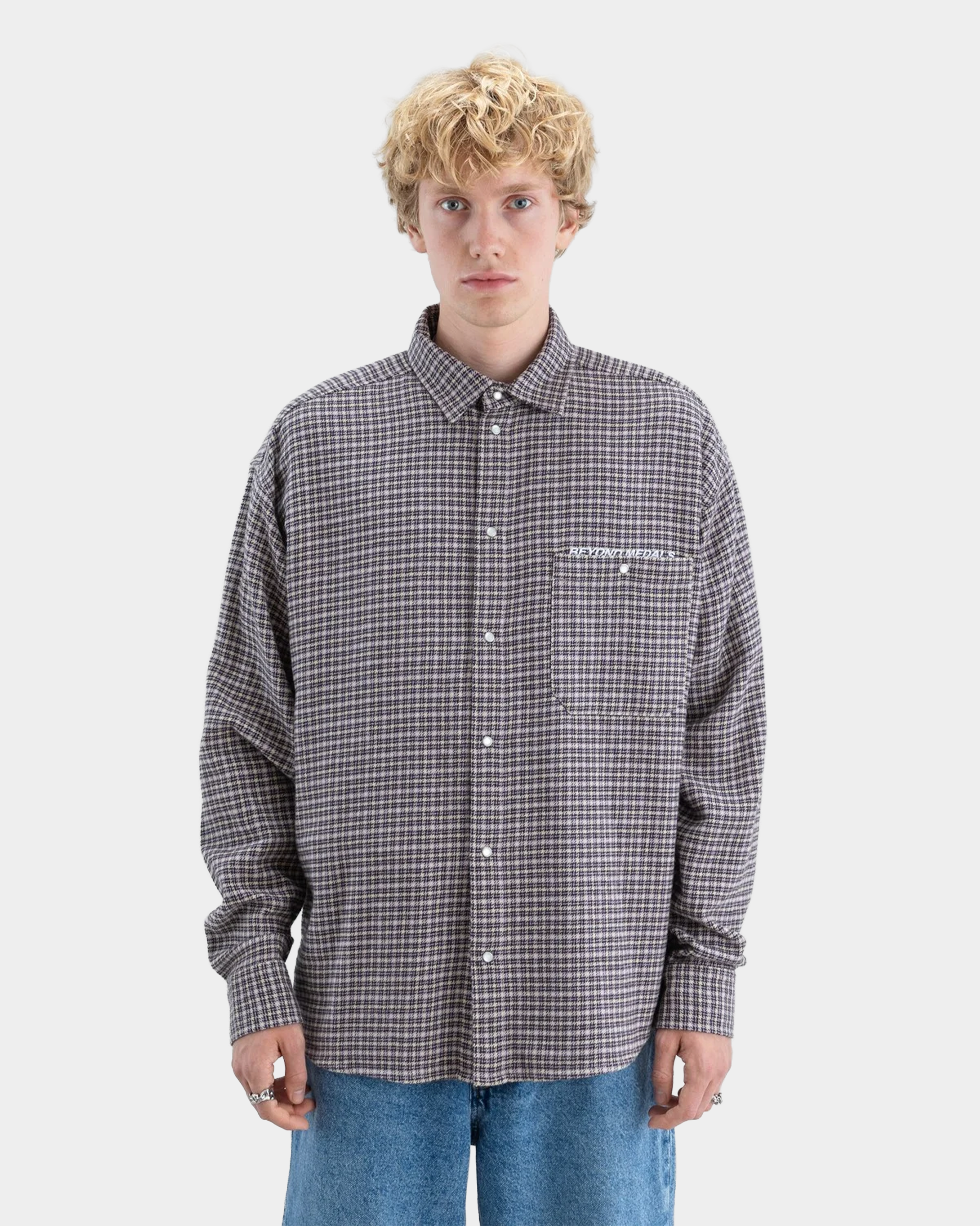 Beyond Medals Checkered Shirt