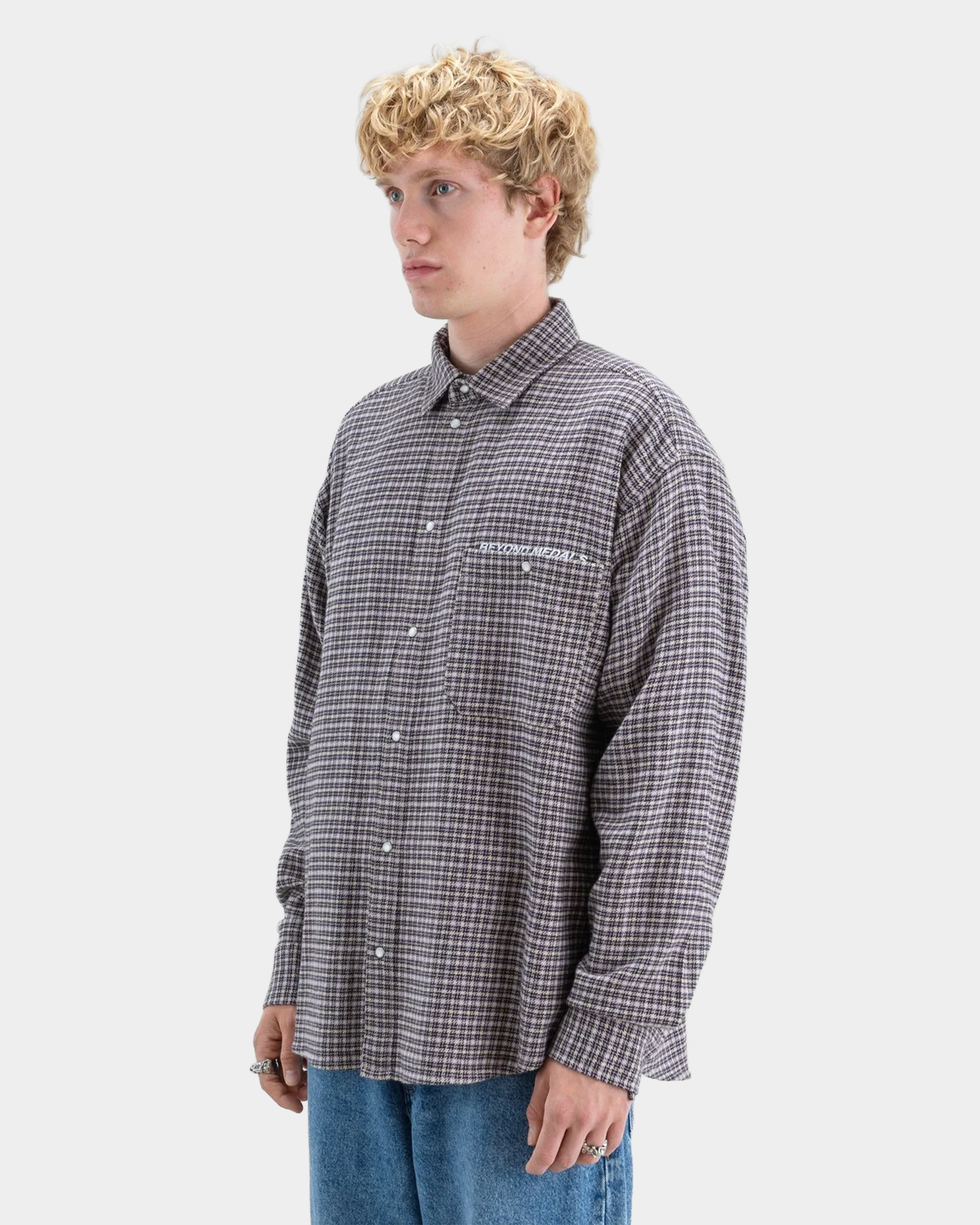 Beyond Medals Checkered Shirt