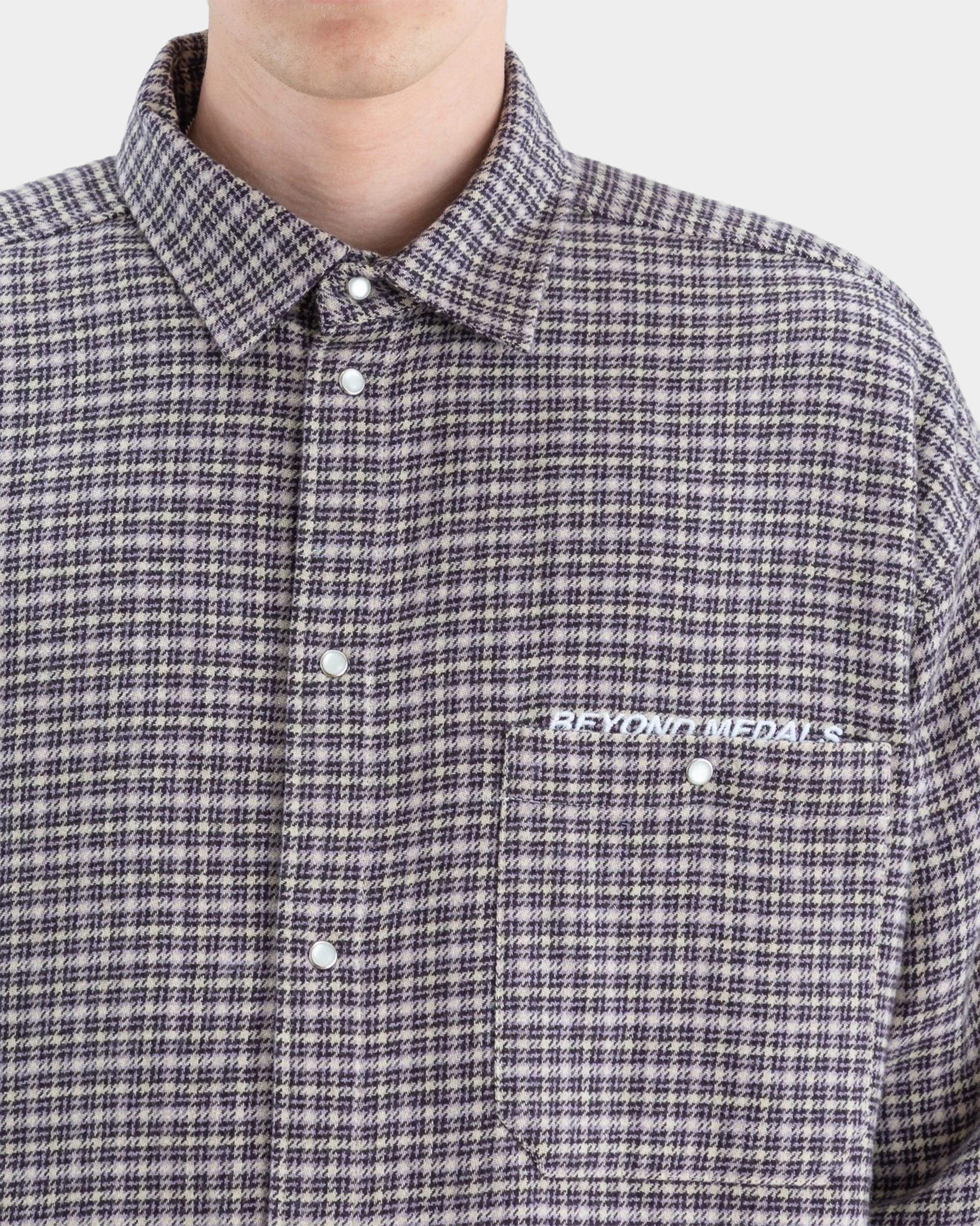 Beyond Medals Checkered Shirt