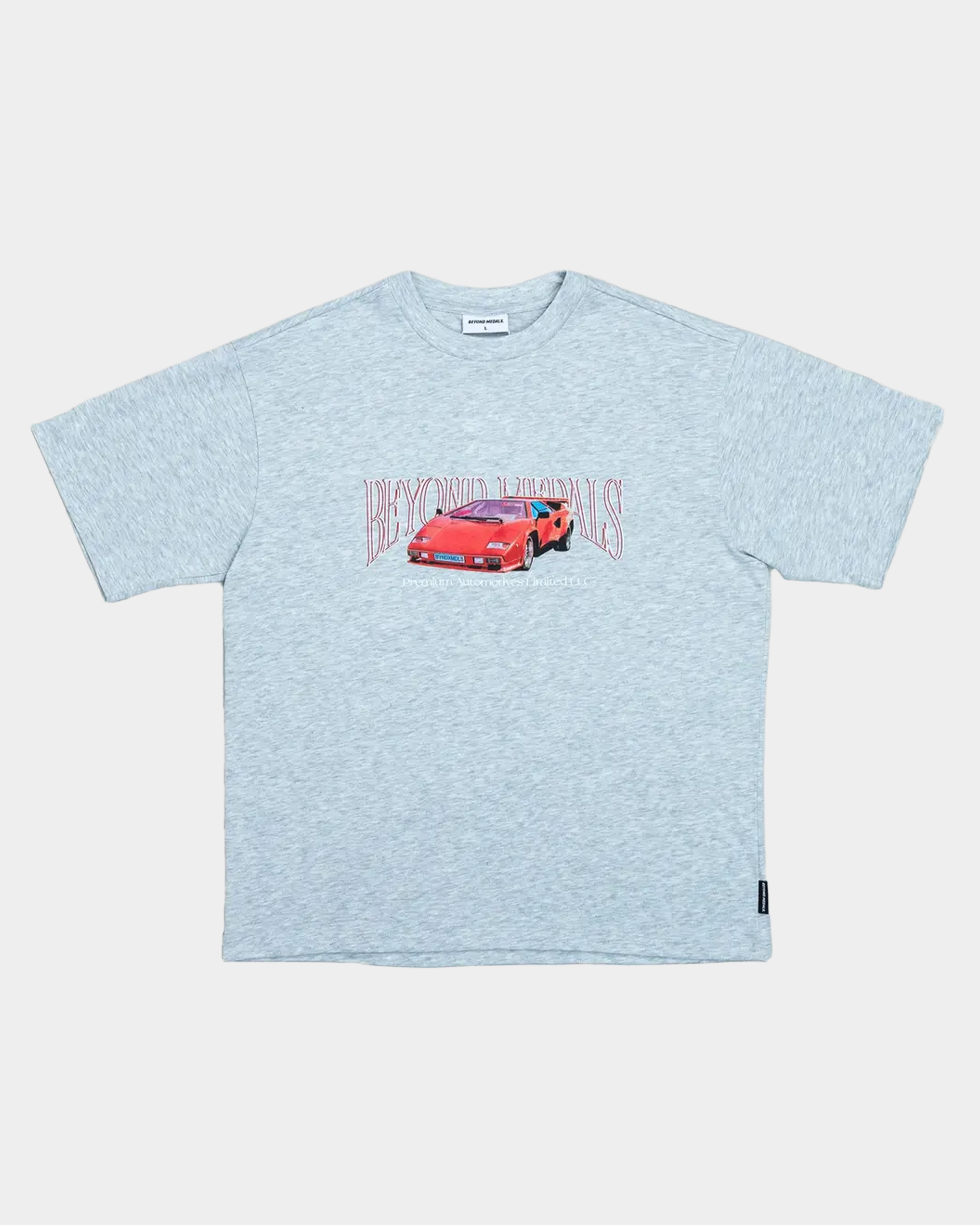 Beyond Medals Premium Tee Grey Melange