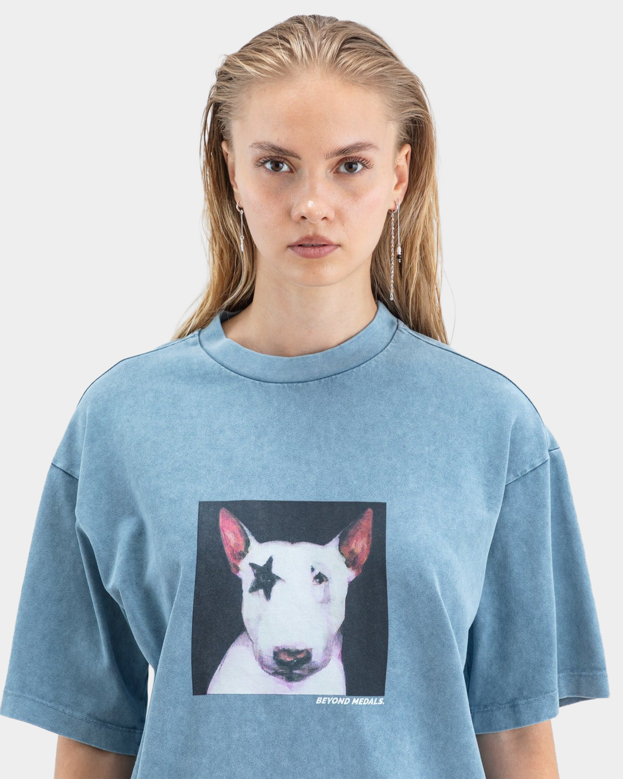 Beyond Medals Star Tee Purple