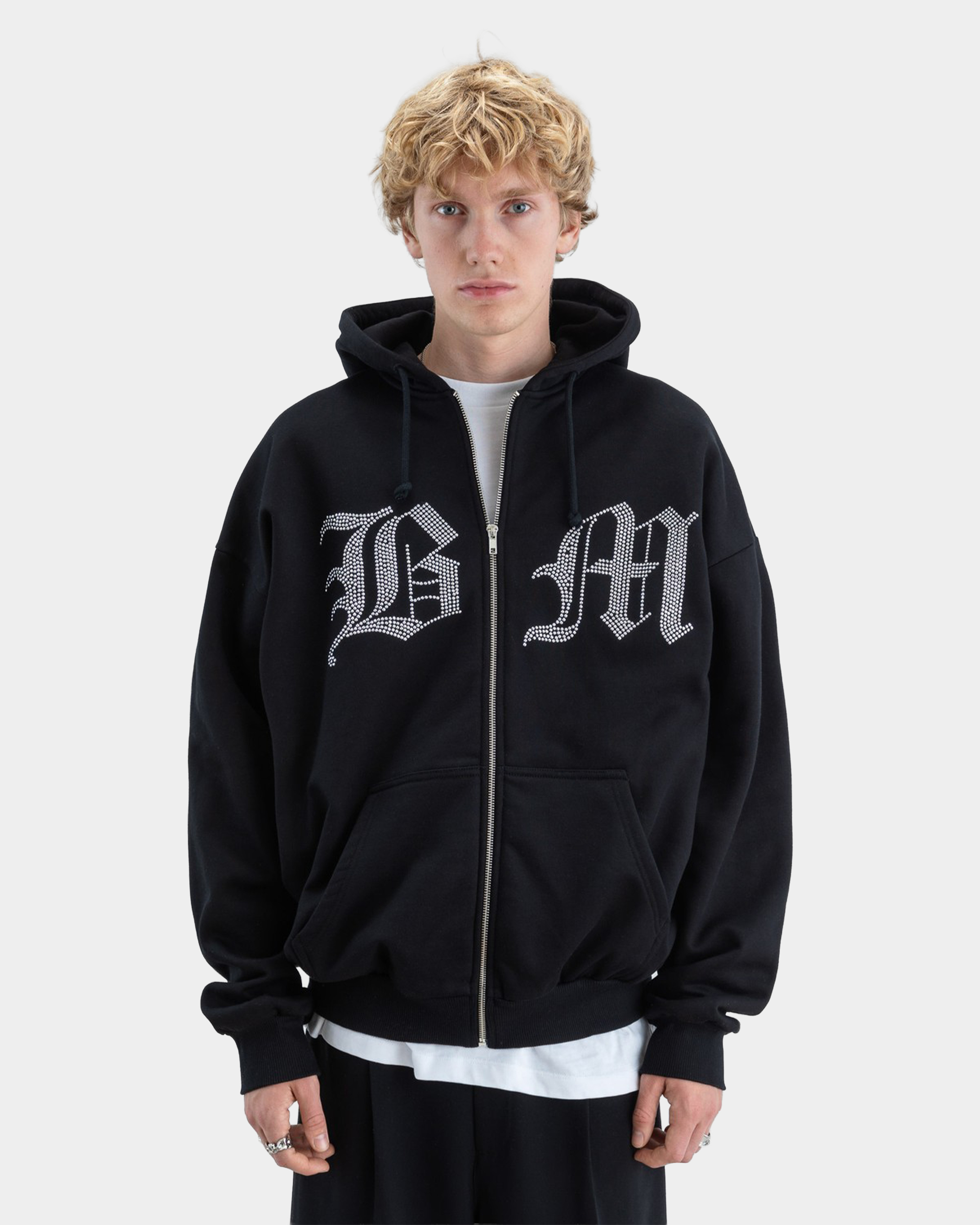 Beyond Medals Stone Zip Hoodie