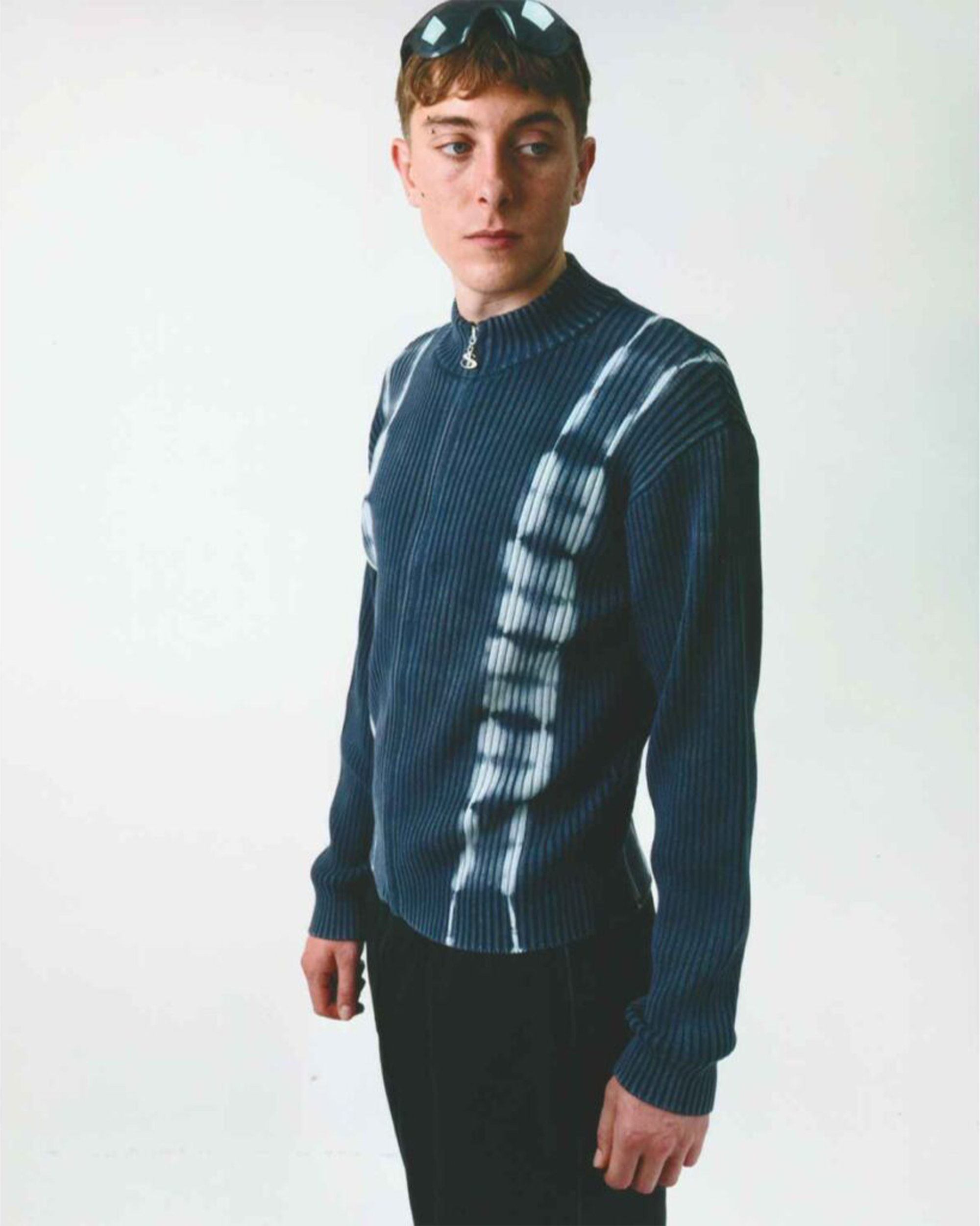 Yardsale Tiedye Fullzip Navy