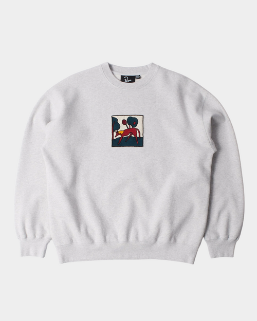Parra Parra Long lost leg crew neck sweatshirt