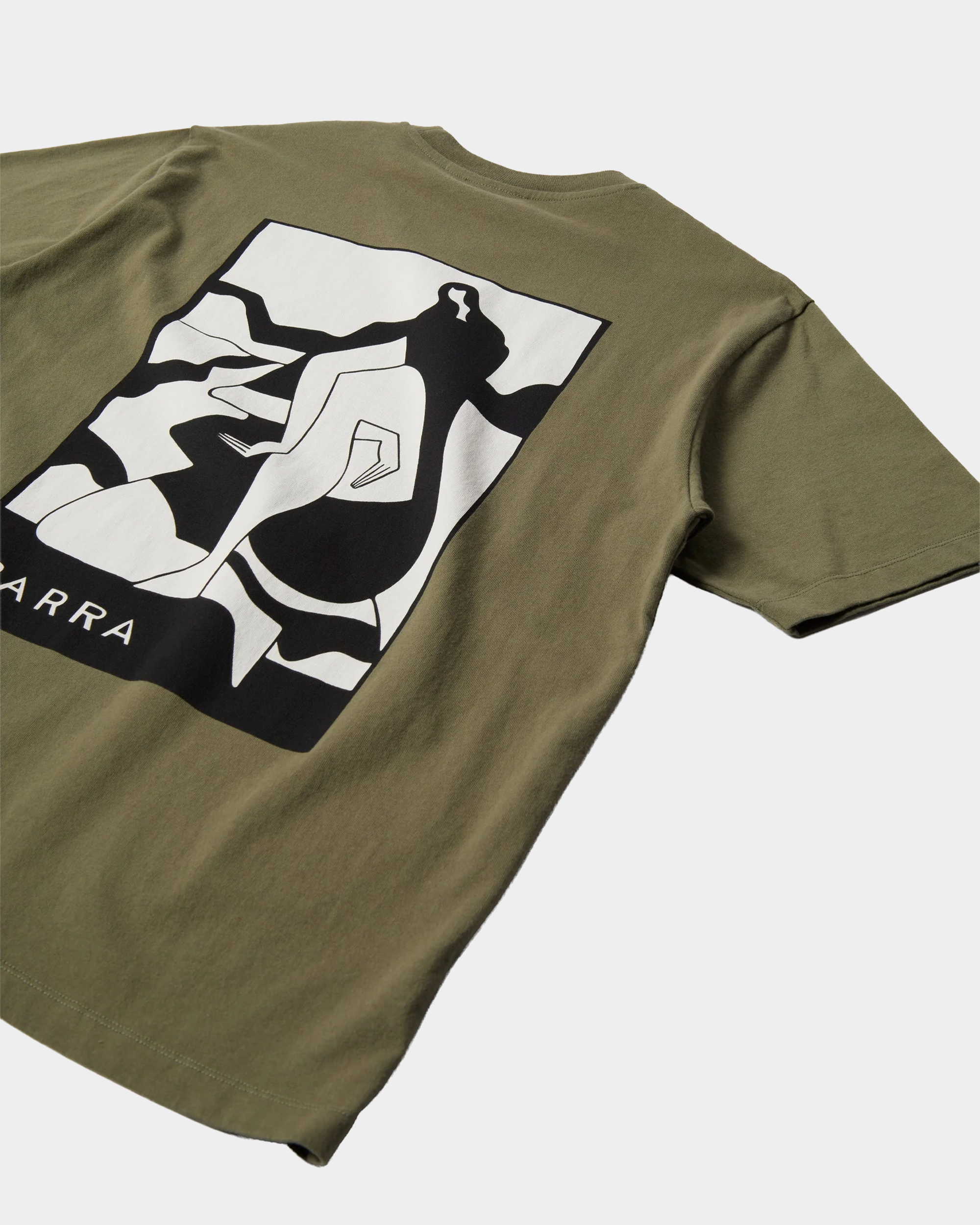 Parra Waiting For You T-Shirt Green