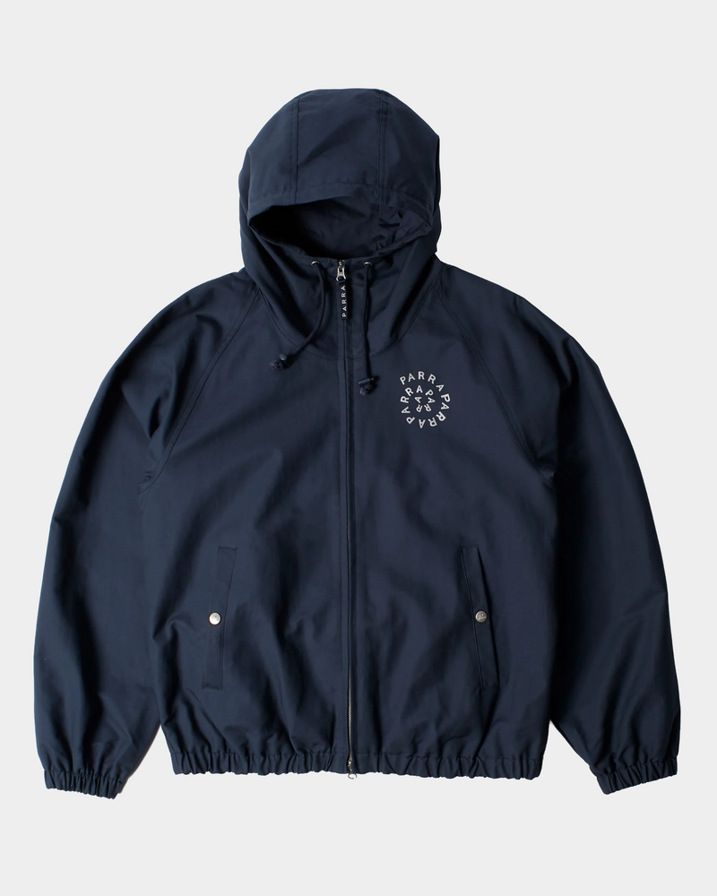 Parra Parra Circular rain logo Jacket Navy/Blue