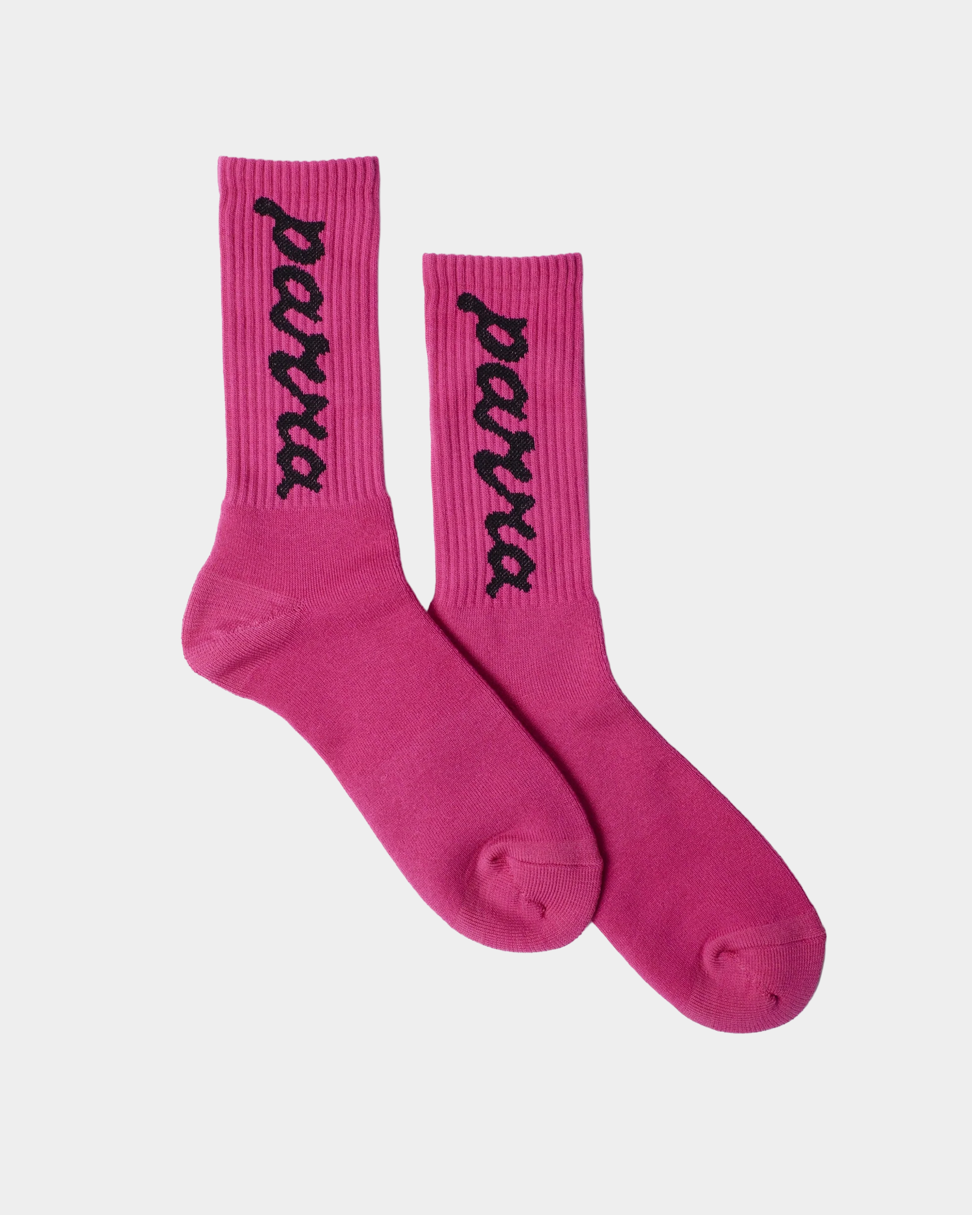 Parra Lowercase scriptlogo crew socks