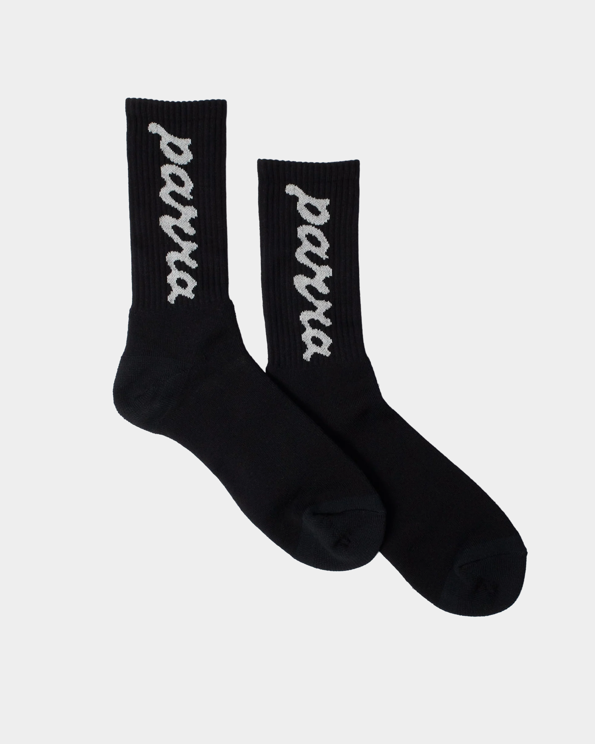 Parra Lowercase scriptlogo crew socks