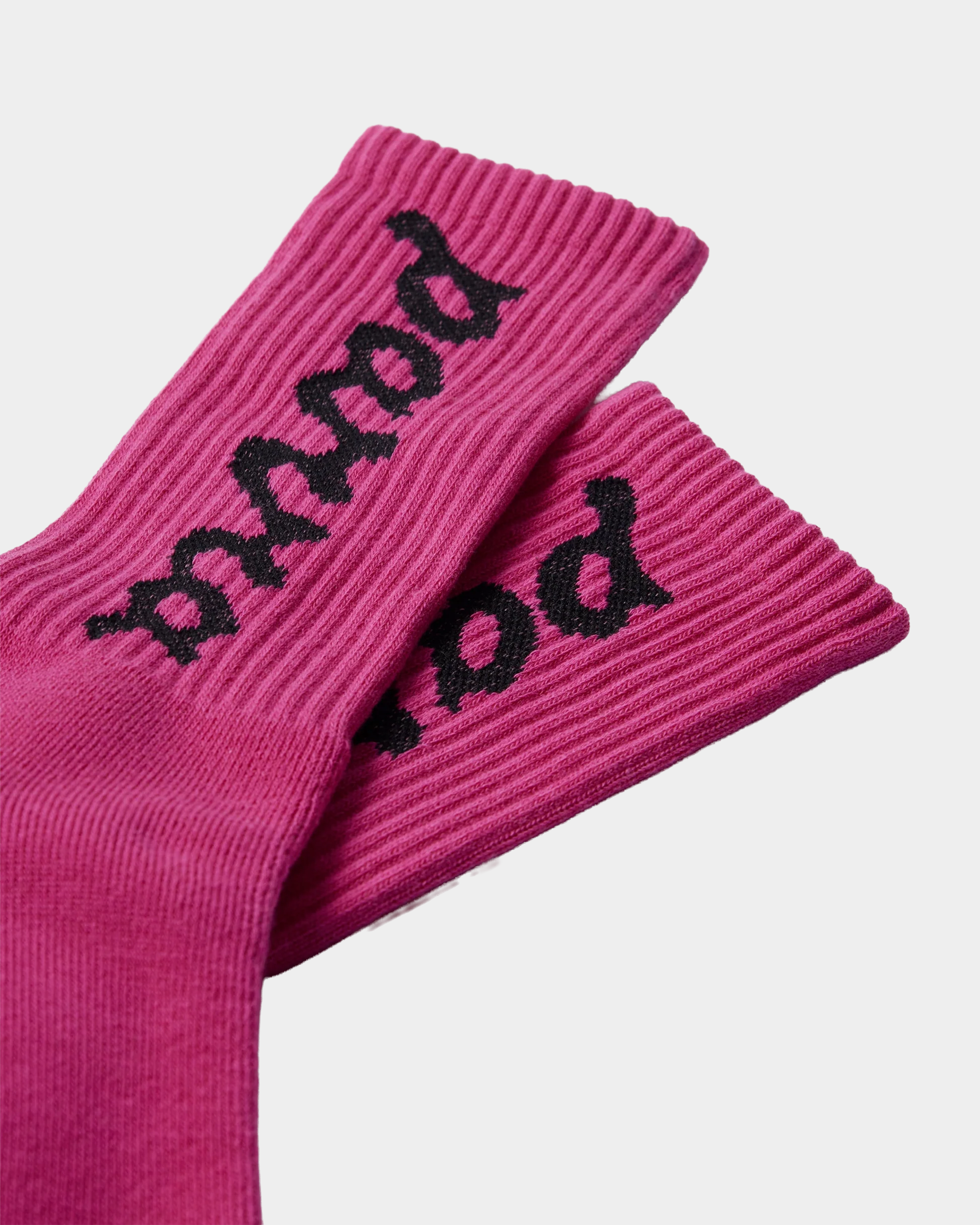 Parra Lowercase scriptlogo crew socks