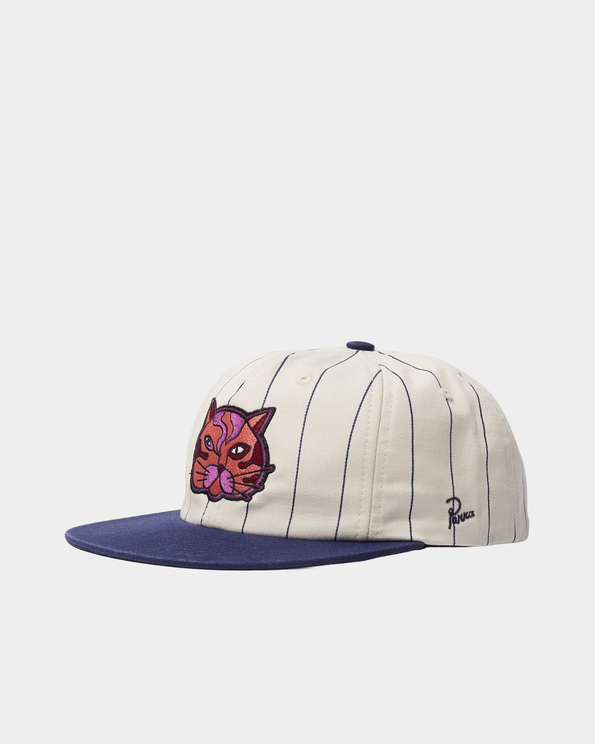Parra Earl face 6 panel hat Blue