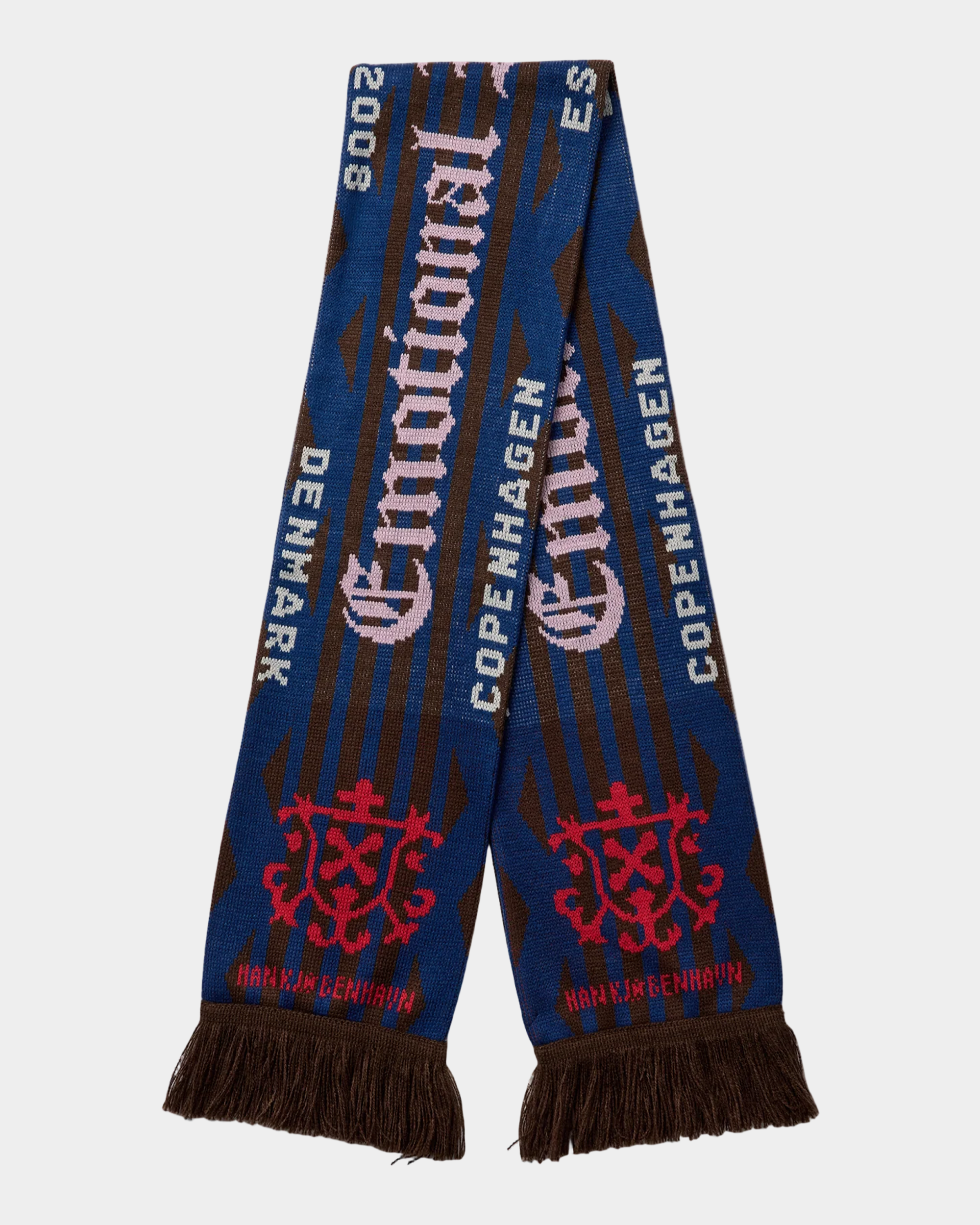 Han Kjobenhavn Club Scarf Midnight Navy