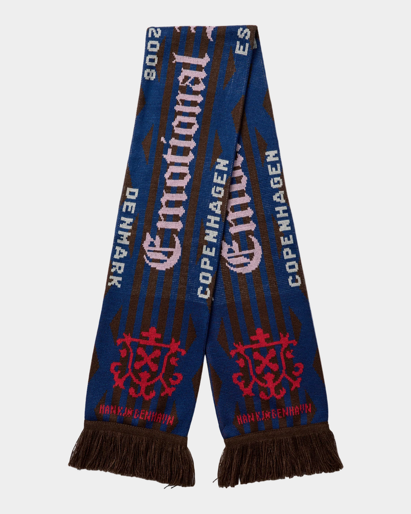 hankjobenhavn Han Kjobenhavn Club Scarf Midnight Navy