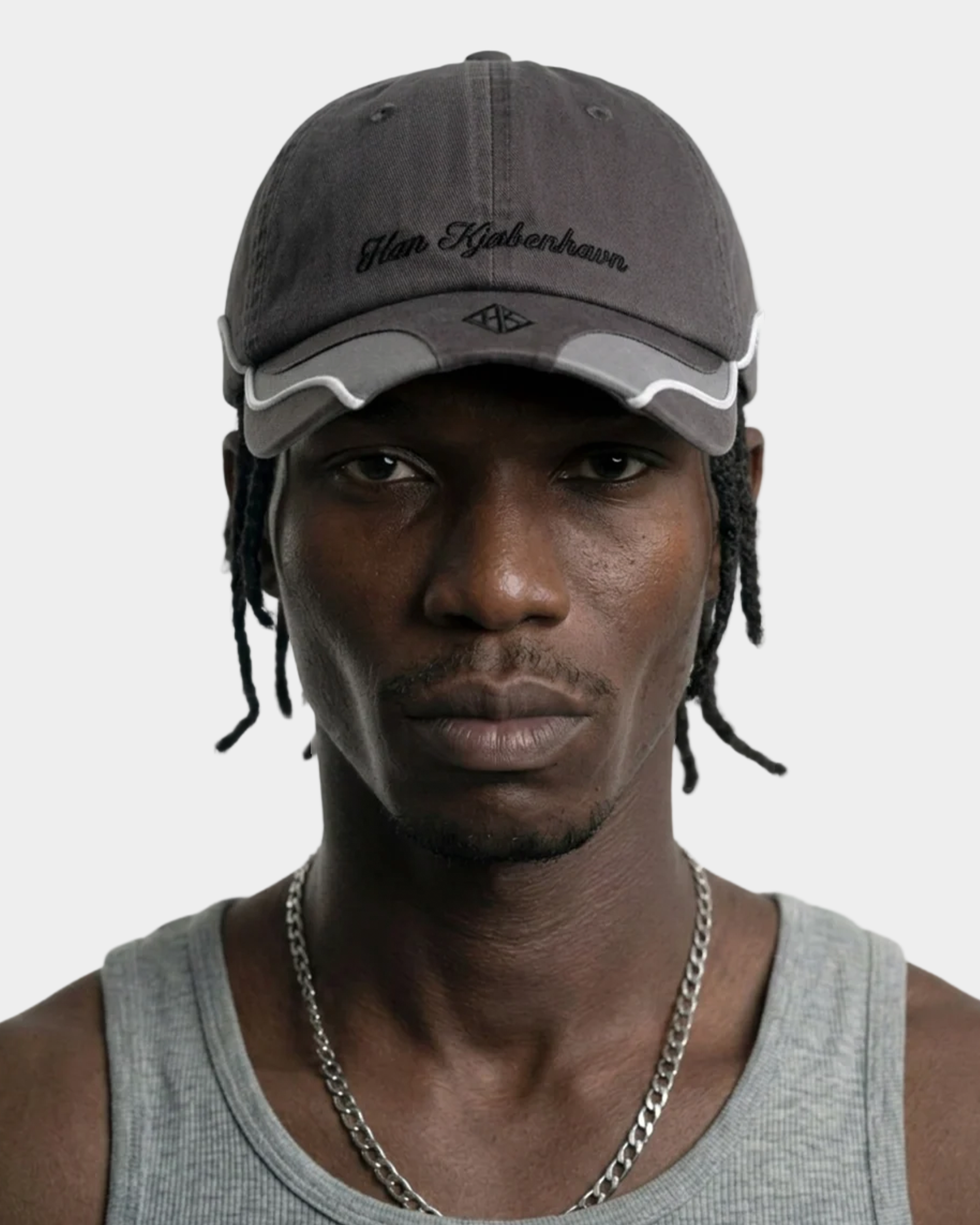 Han Kjobenhavn Retro Cap Stone Grey