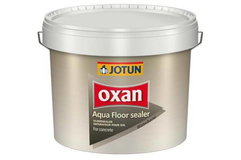 Jotun Oxan Aqua - Jotun Trestjerner Betongolje - transparante vloercoating