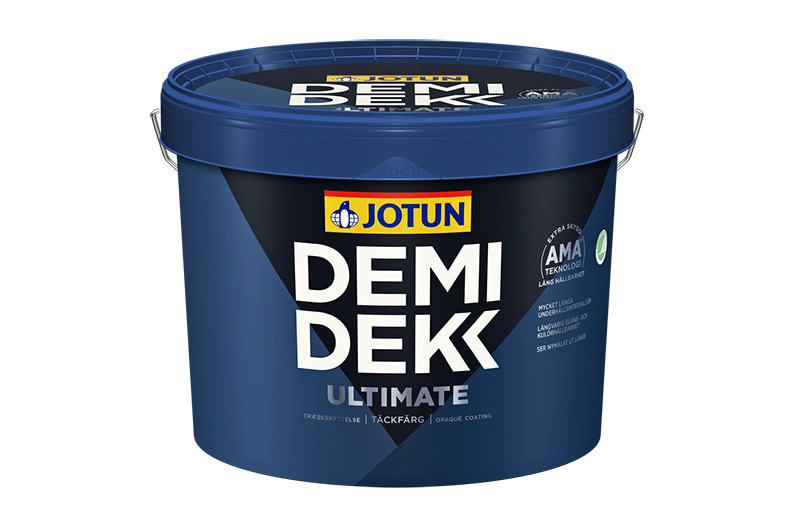 Jotun Demidekk Ultimate Tackfarg | dekkende beits zijdeglans