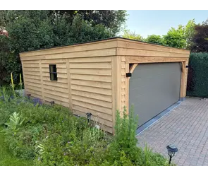 Eikenhouten garage oliën